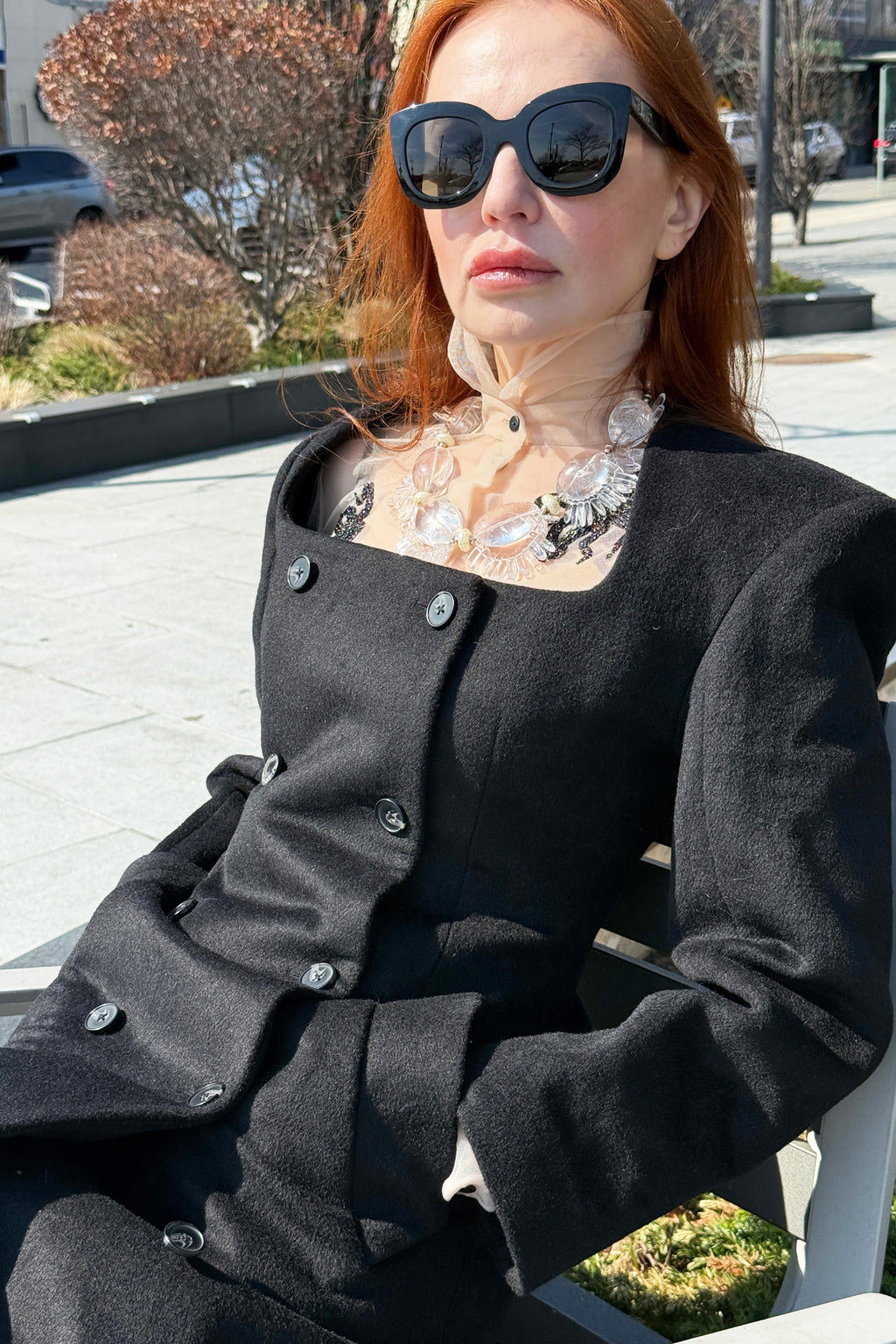 Helsa Hourglass Coat