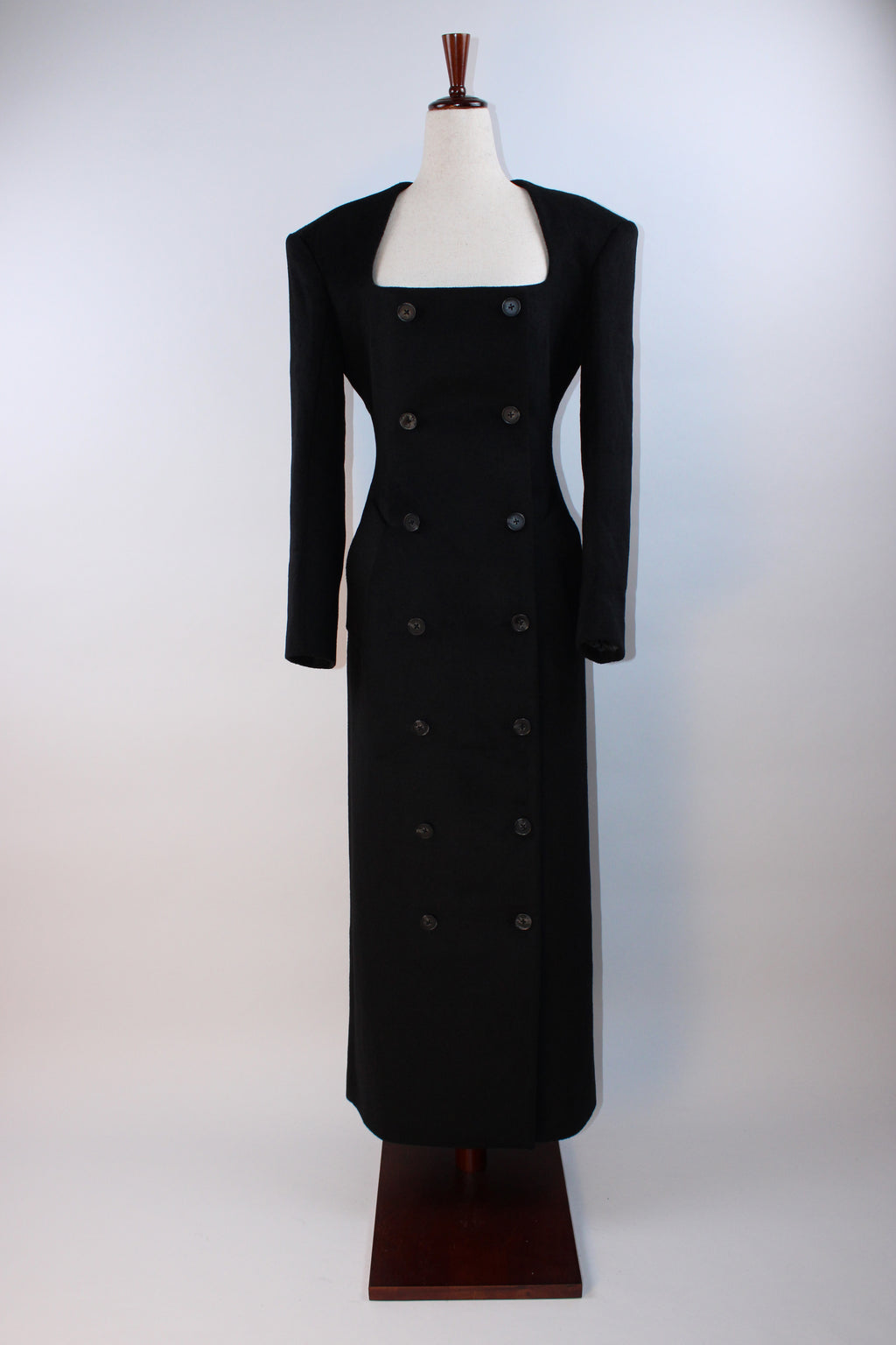 Helsa Hourglass Coat Black
