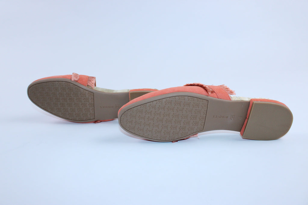 Birdies Pink Suede Loafers