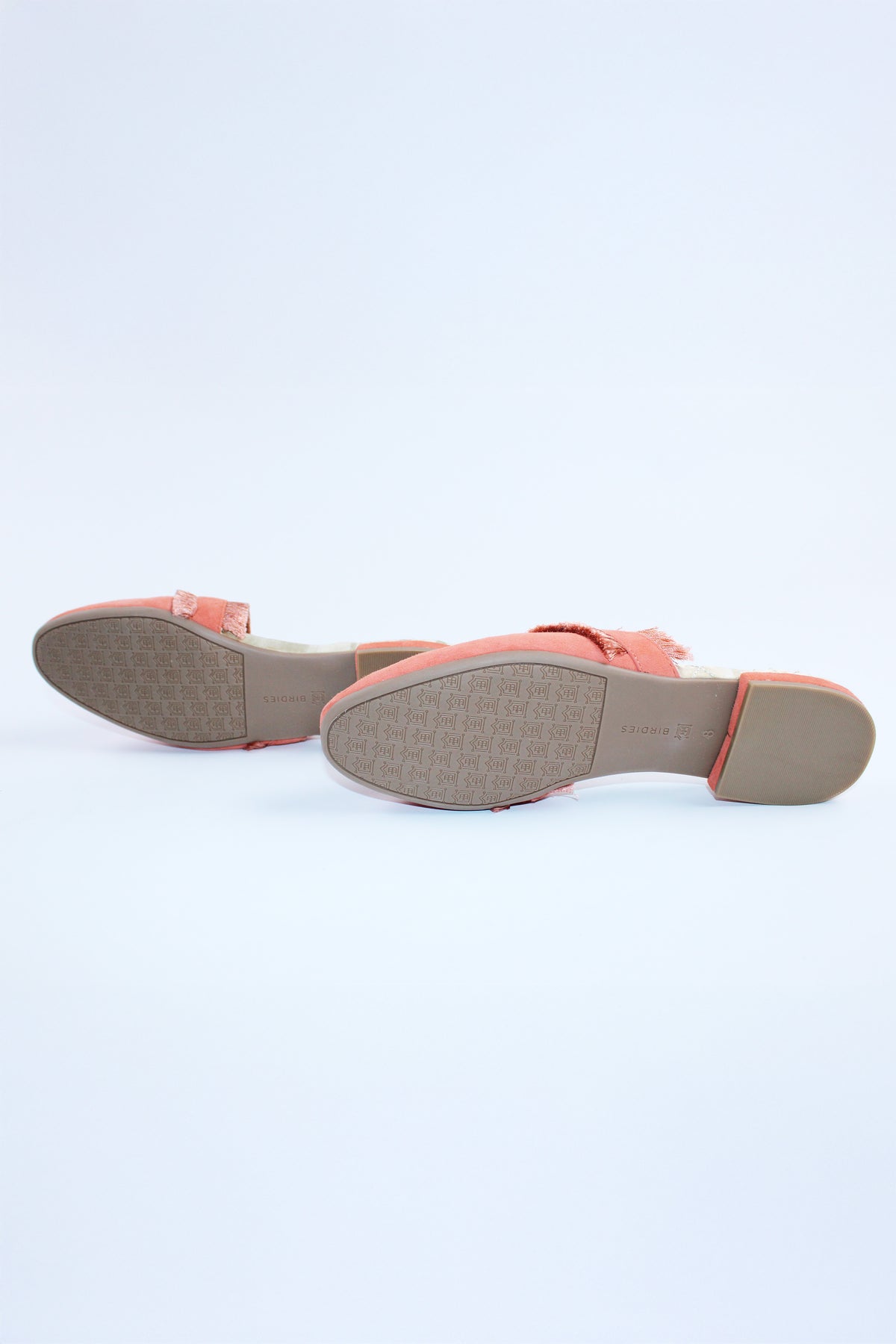 Birdies Pink Suede Loafers