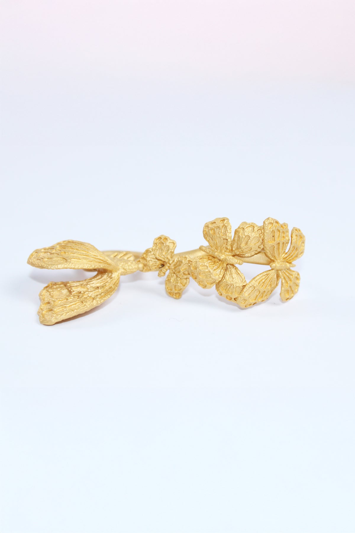 Valentino Garavani Three Finger Butterfly Ring