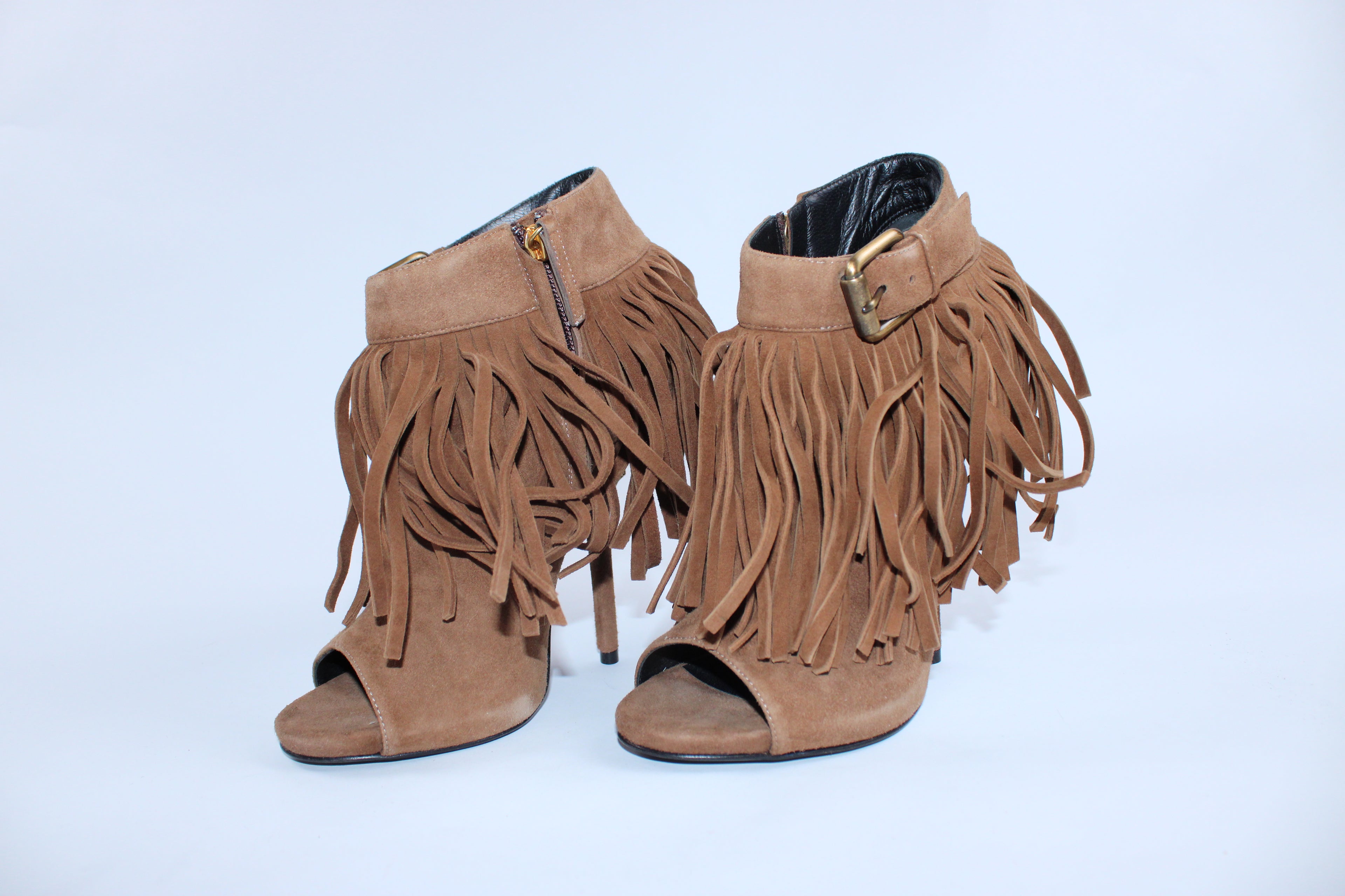 Giuseppe Zanotti Fringe Heeled Boots