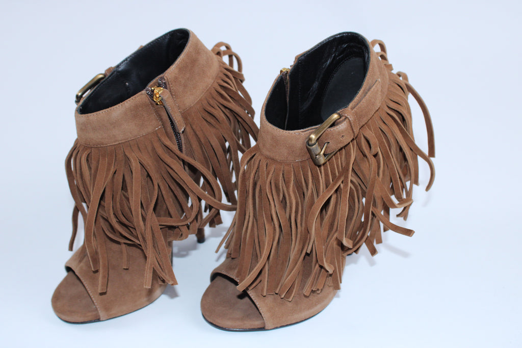 Giuseppe Zanotti Fringe Heeled Boots