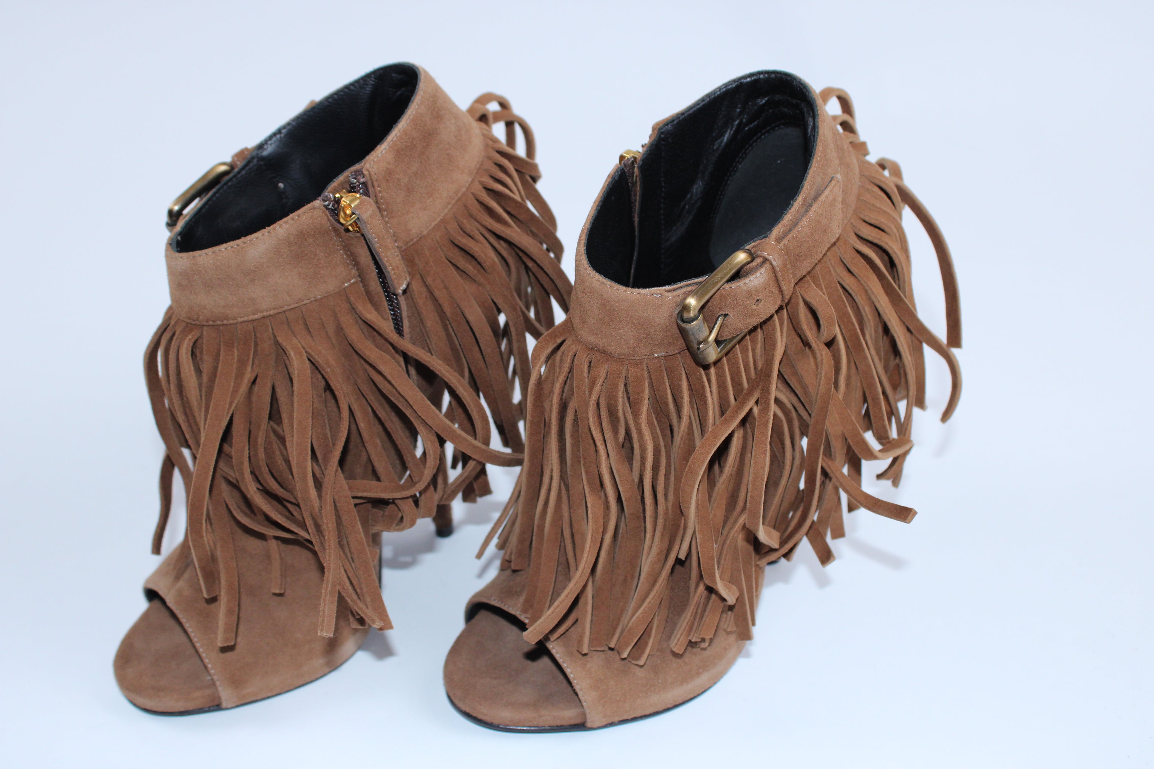 Giuseppe Zanotti Fringe Heeled Boots