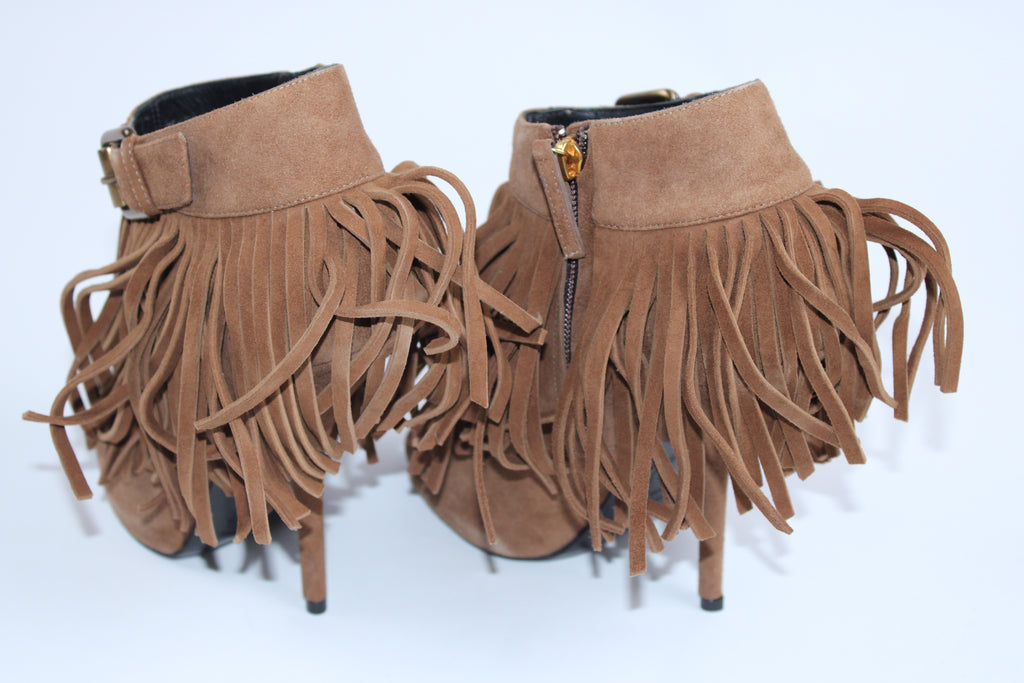 Giuseppe Zanotti Fringe Heeled Boots