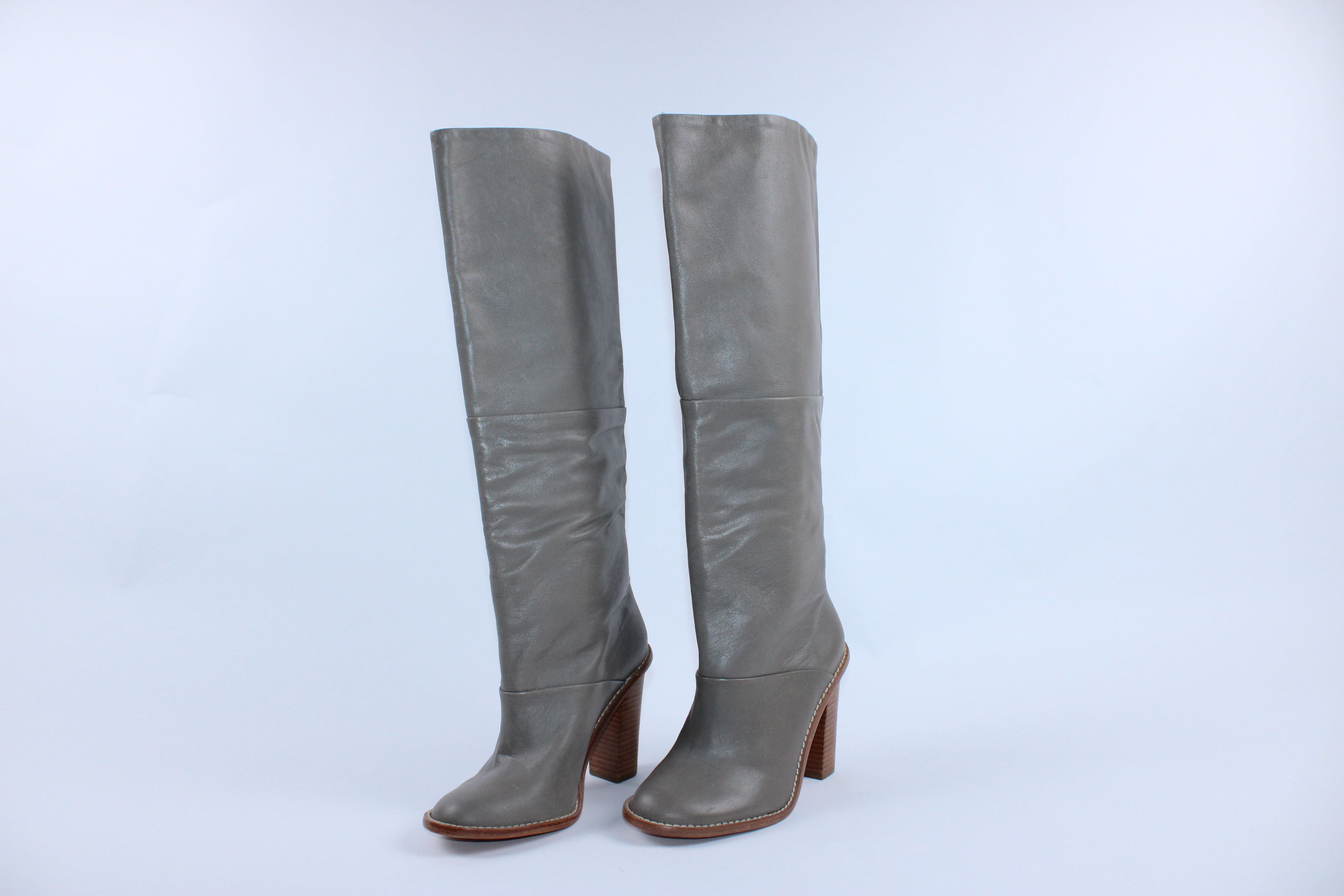 Tibi Over The Knee Heeled Boots