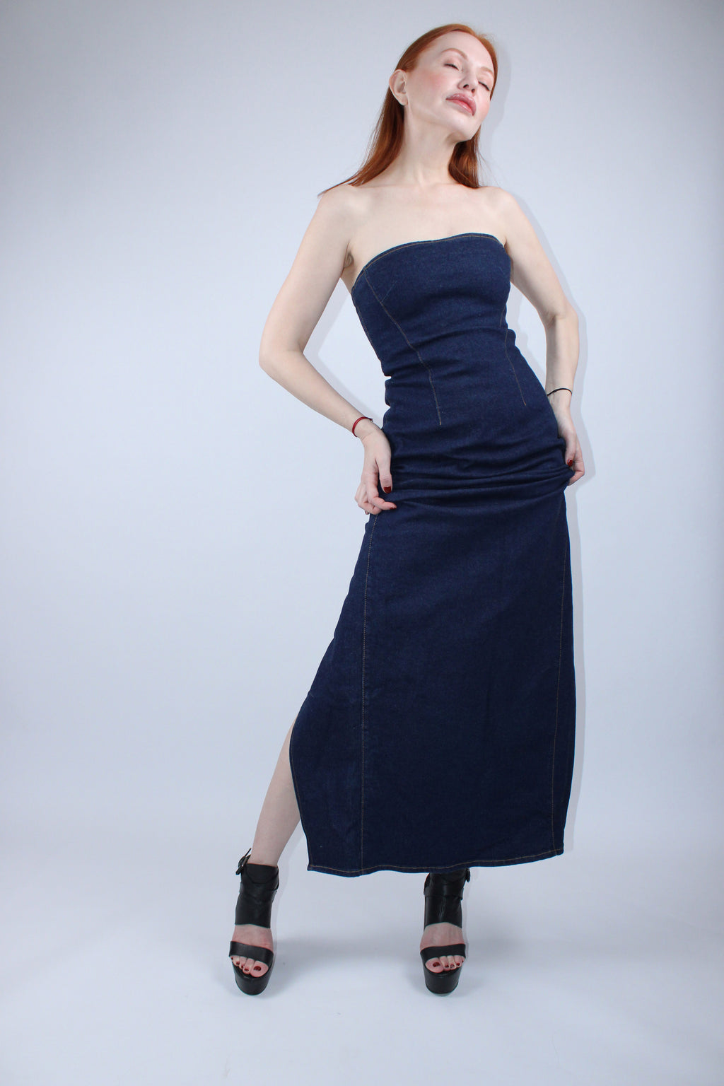 GRLFRND Lena Column Dress