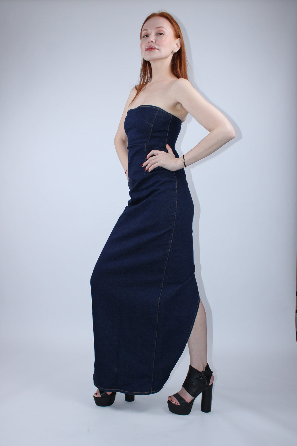 GRLFRND Lena Column Dress