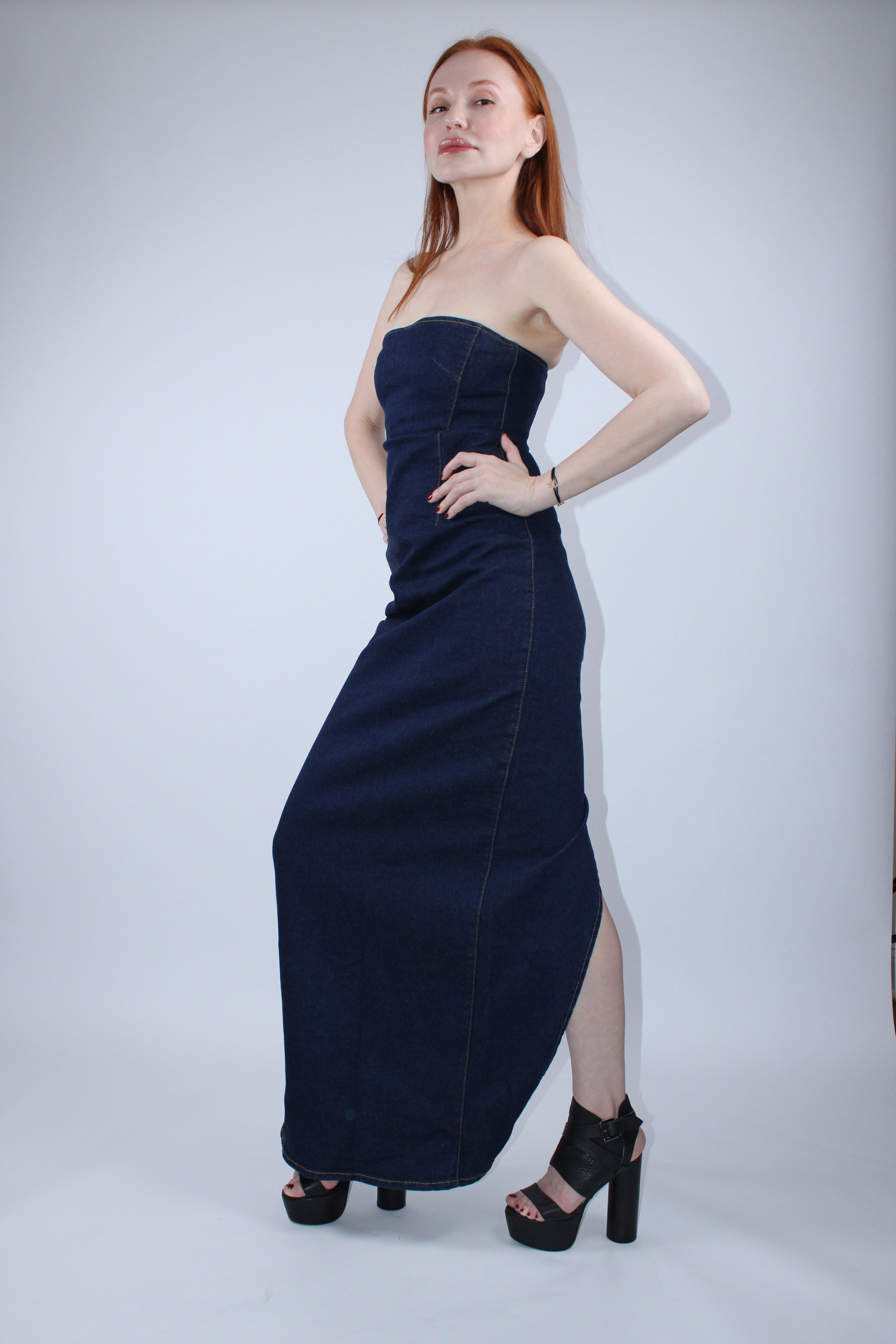 GRLFRND Lena Column Dress