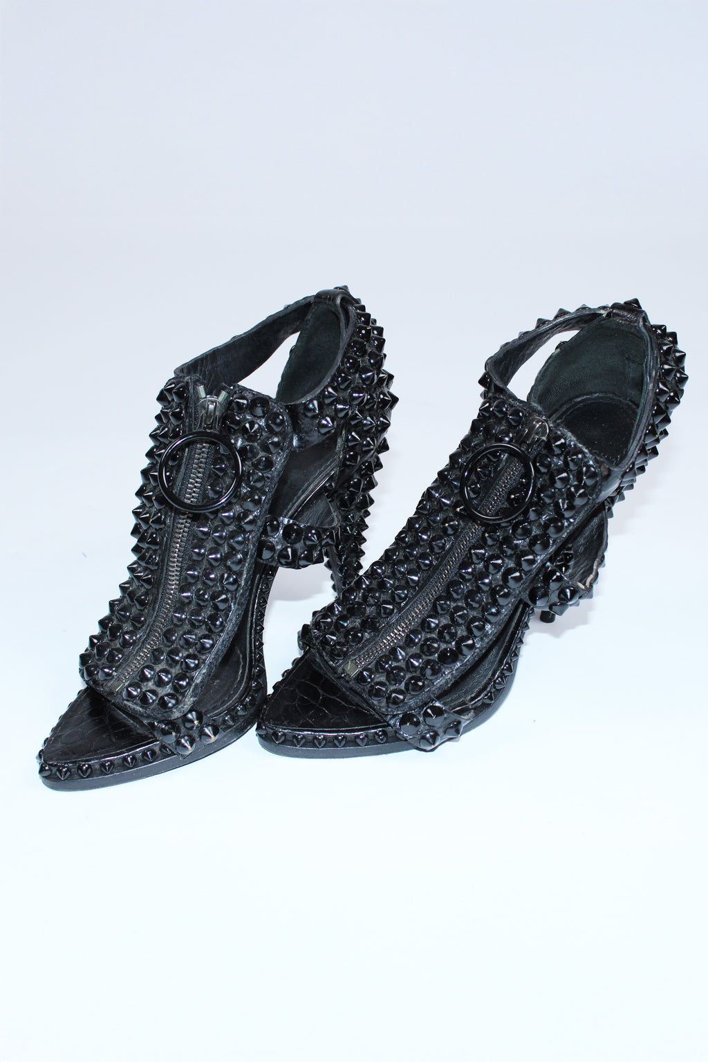 Givenchy Studded Zip Heels