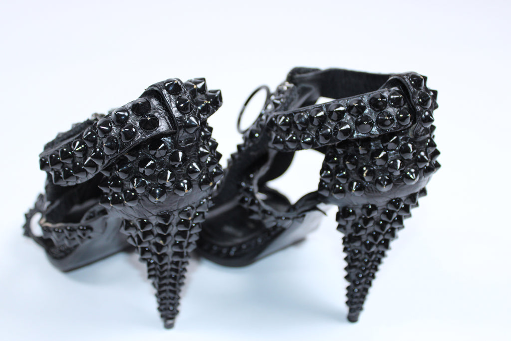 Givenchy Studded Zip Heels