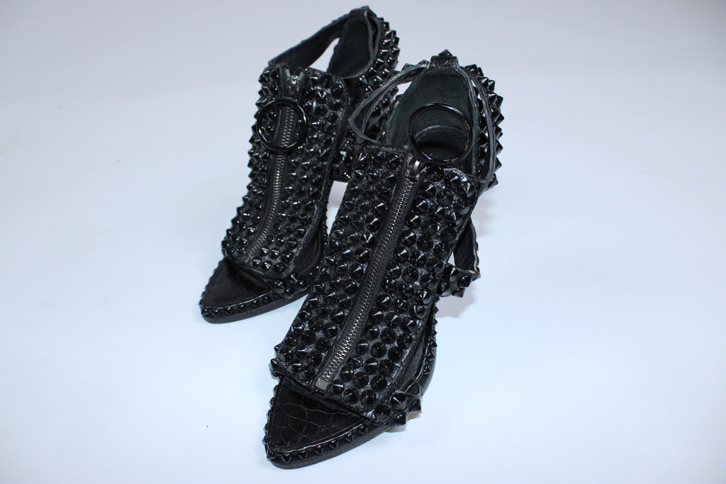 Givenchy Studded Zip Heels