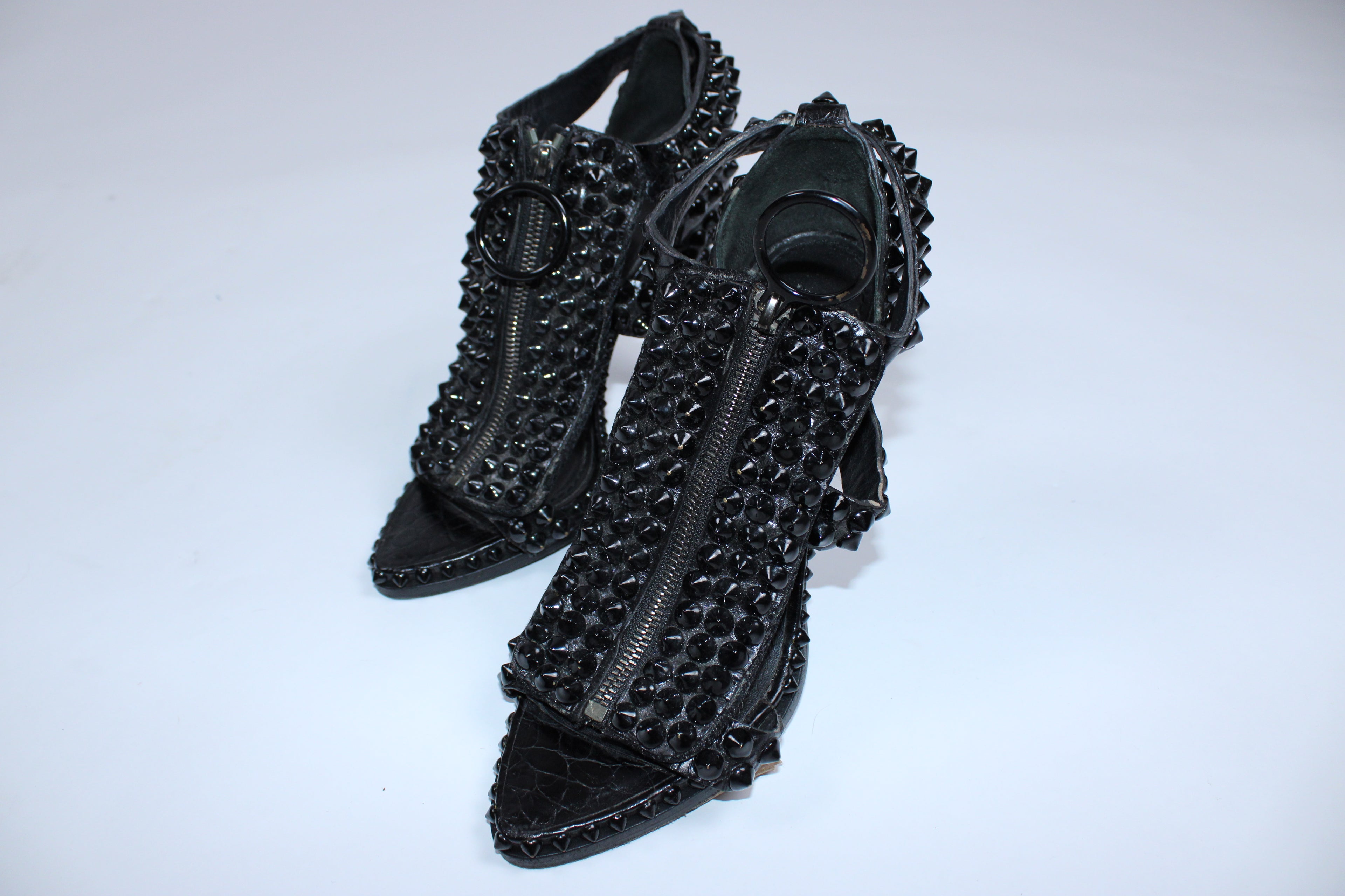 Givenchy Studded Zip Heels