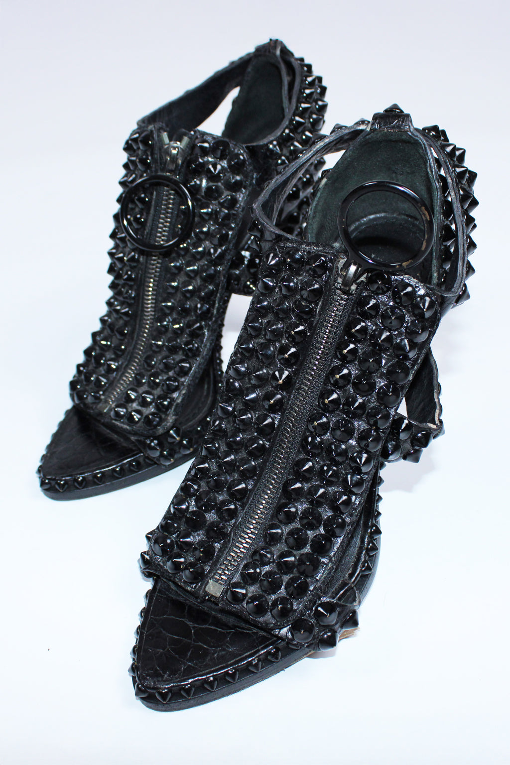Givenchy Studded Zip Heels
