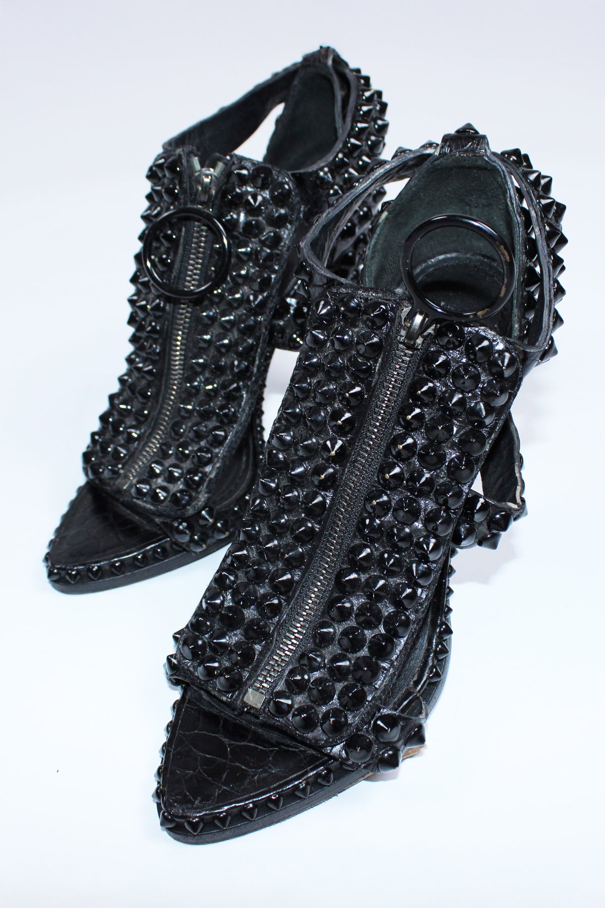 Givenchy Studded Zip Heels