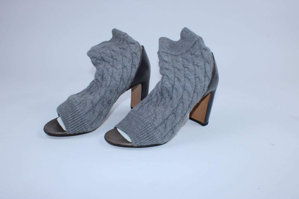Maison Margiela Peep Toe Booties