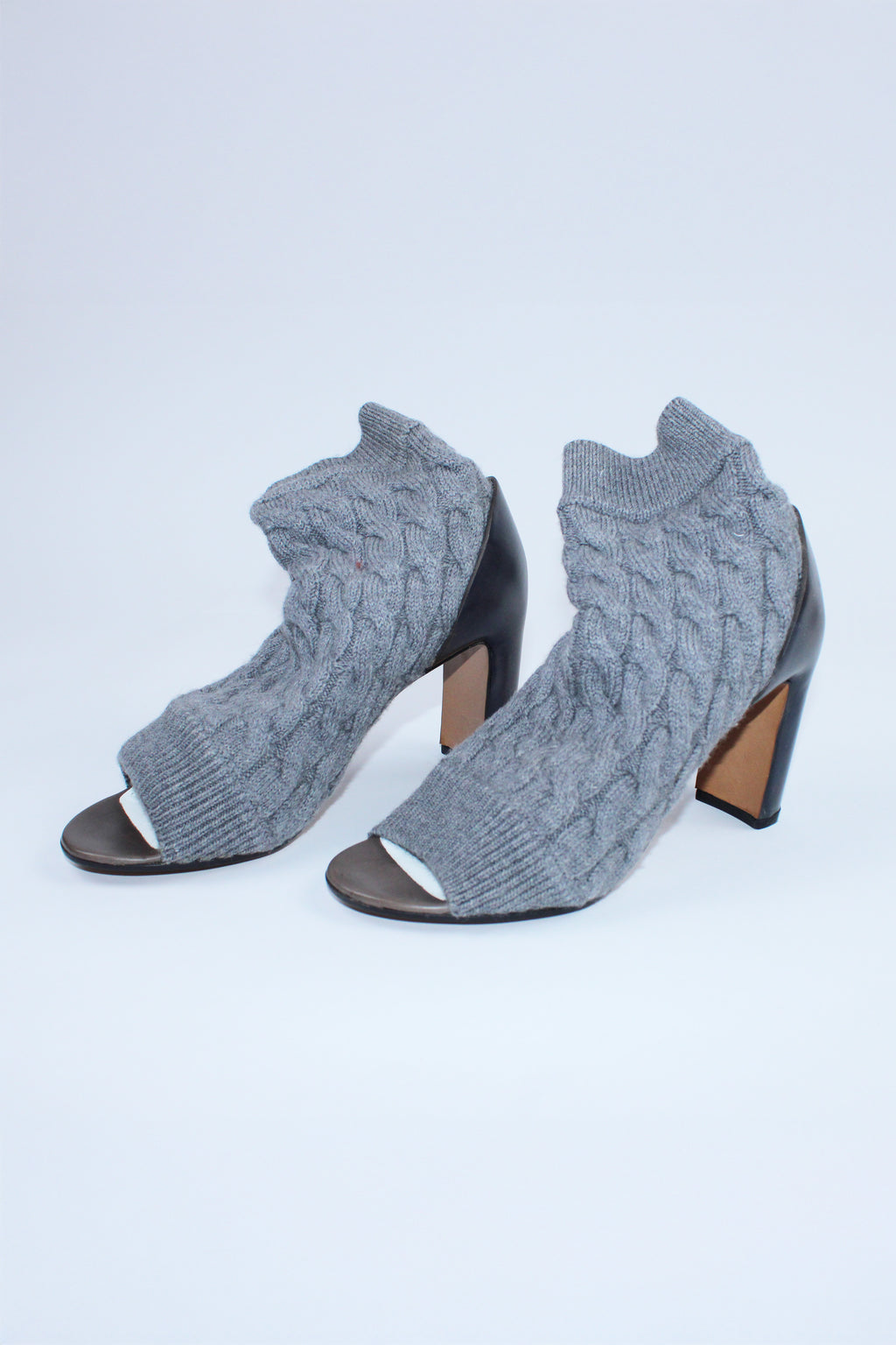 Maison Margiela Peep Toe Booties