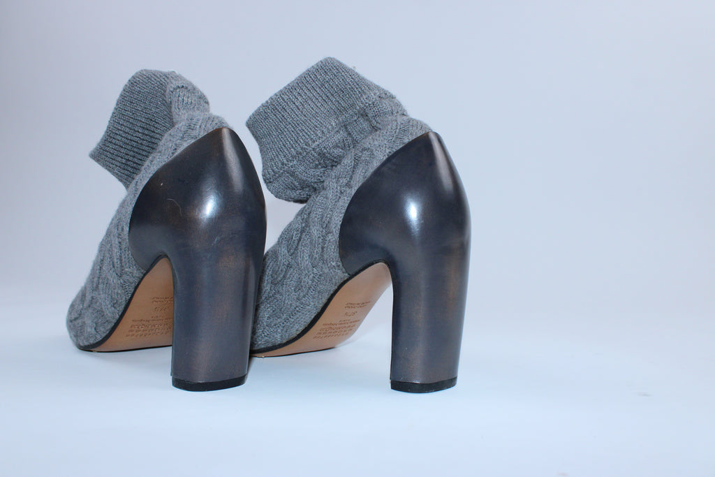 Maison Margiela Peep Toe Booties