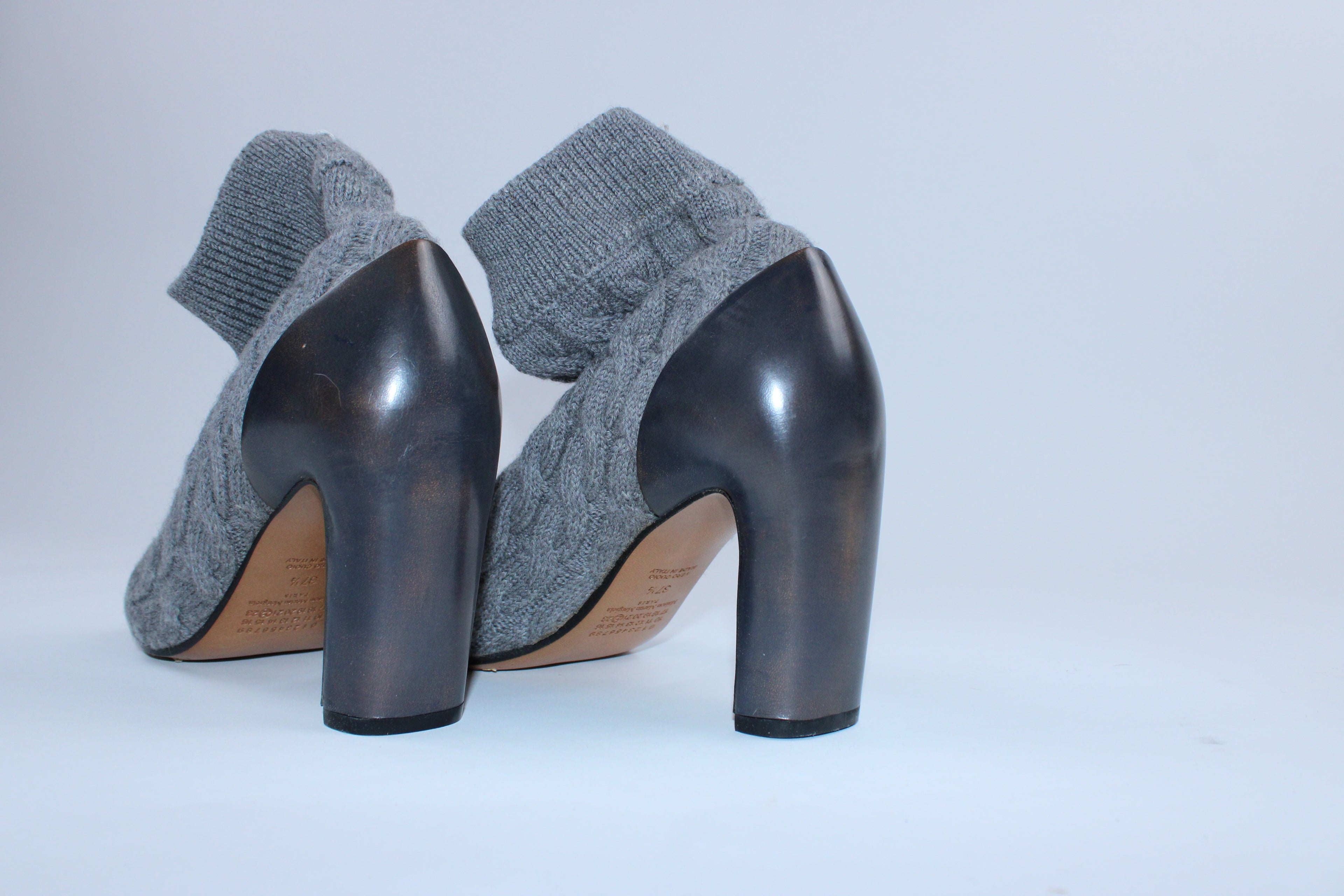 Maison Margiela Peep Toe Booties
