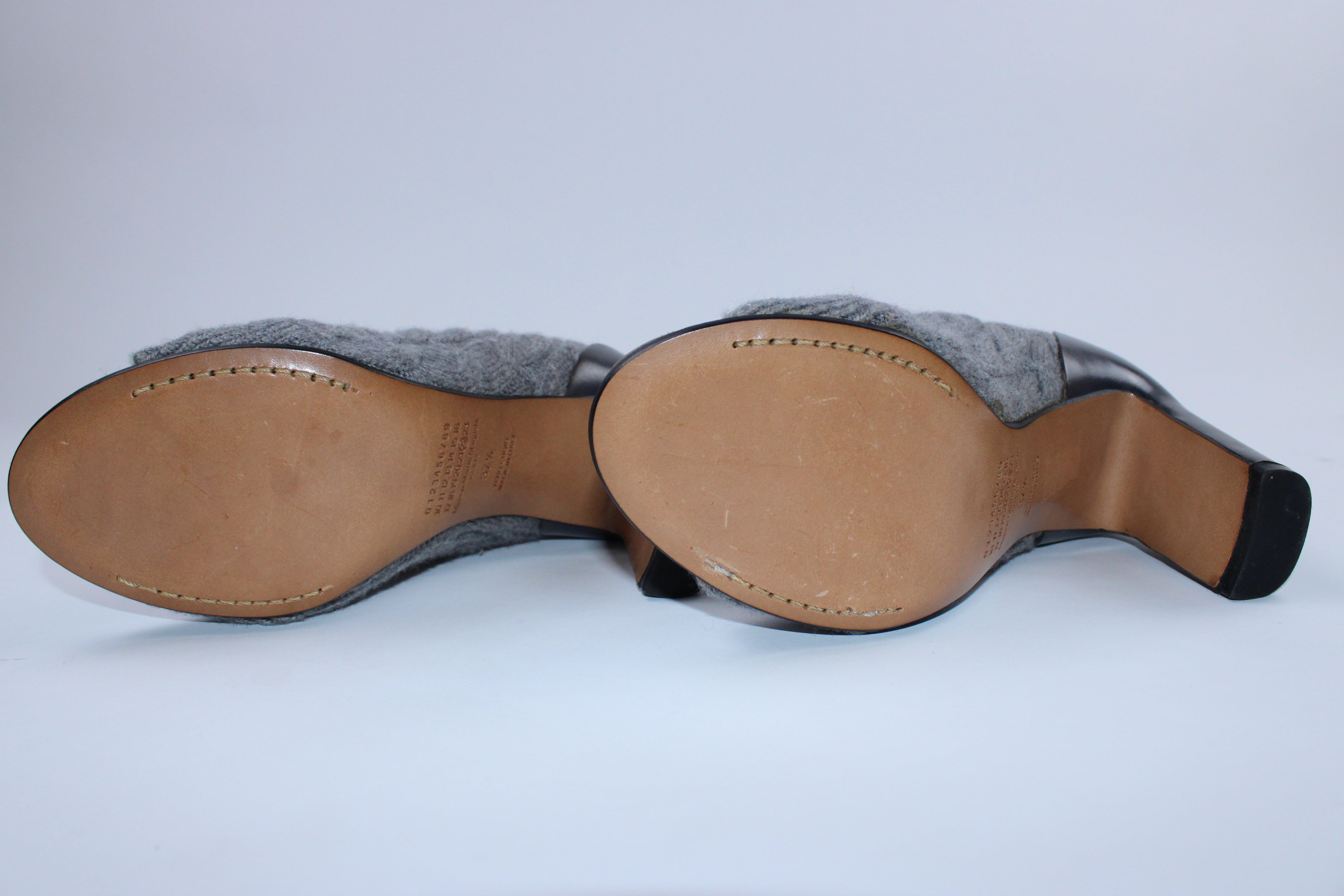Maison Margiela Peep Toe Booties