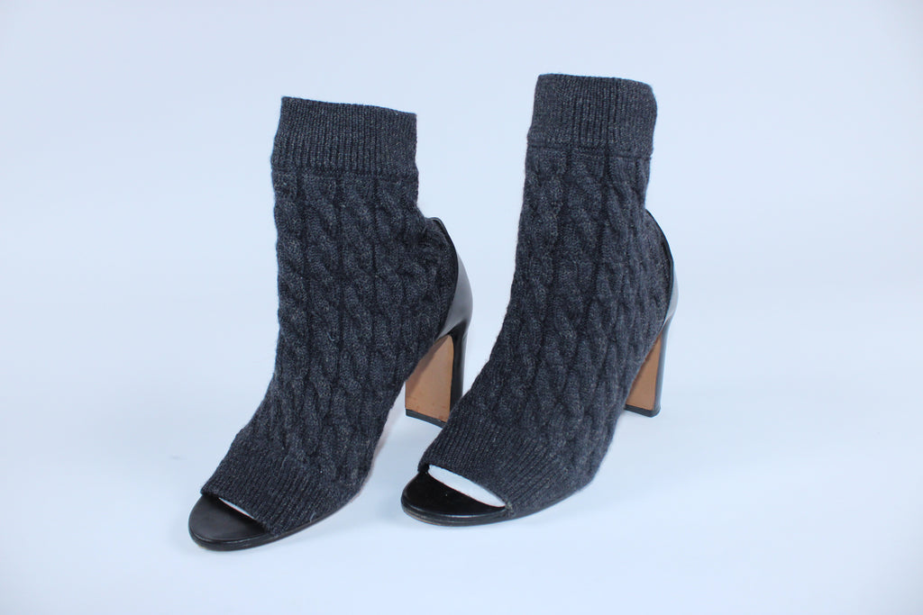 Maison Margiela Peep Toe Booties
