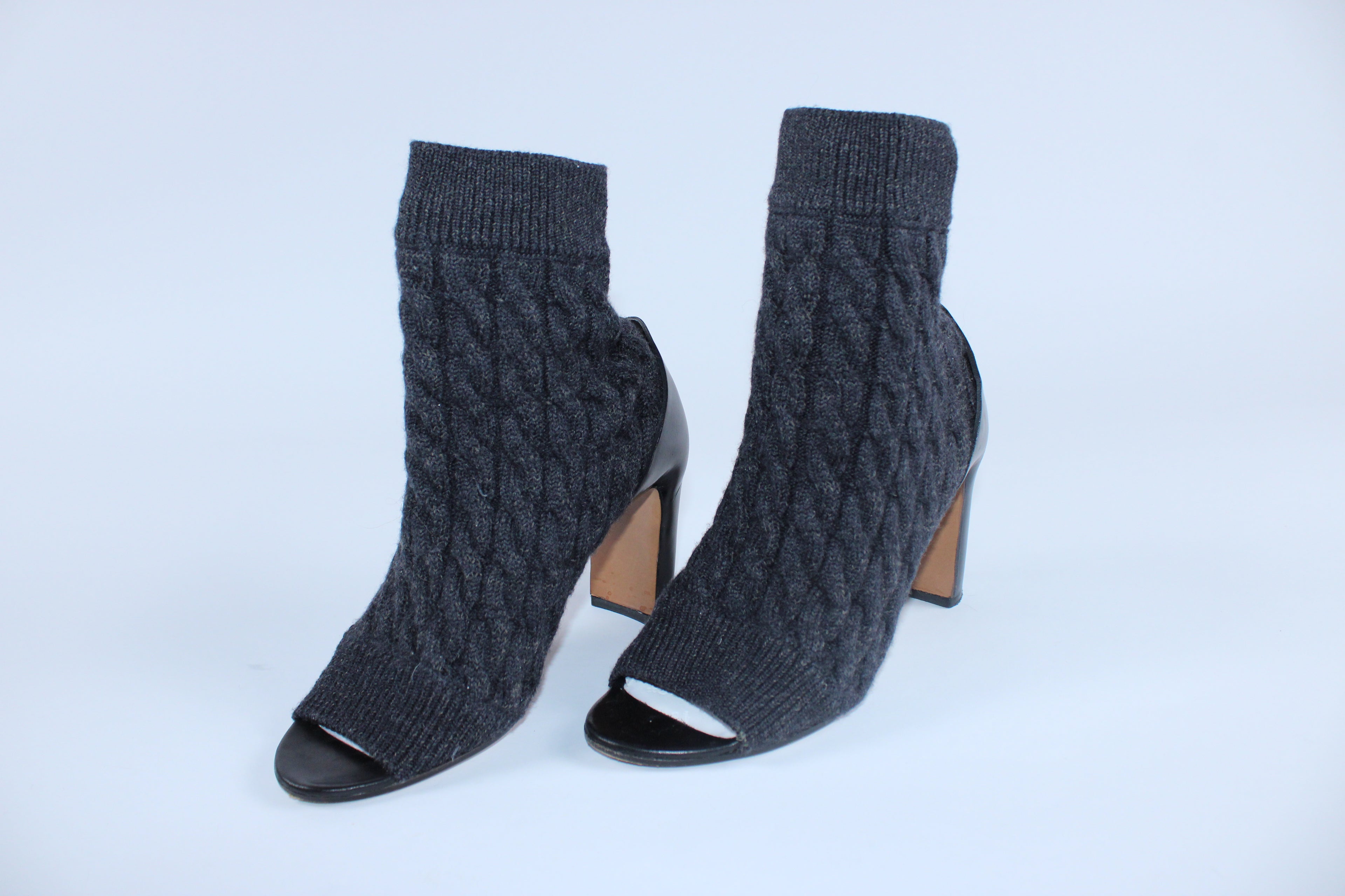 Maison Margiela Peep Toe Booties