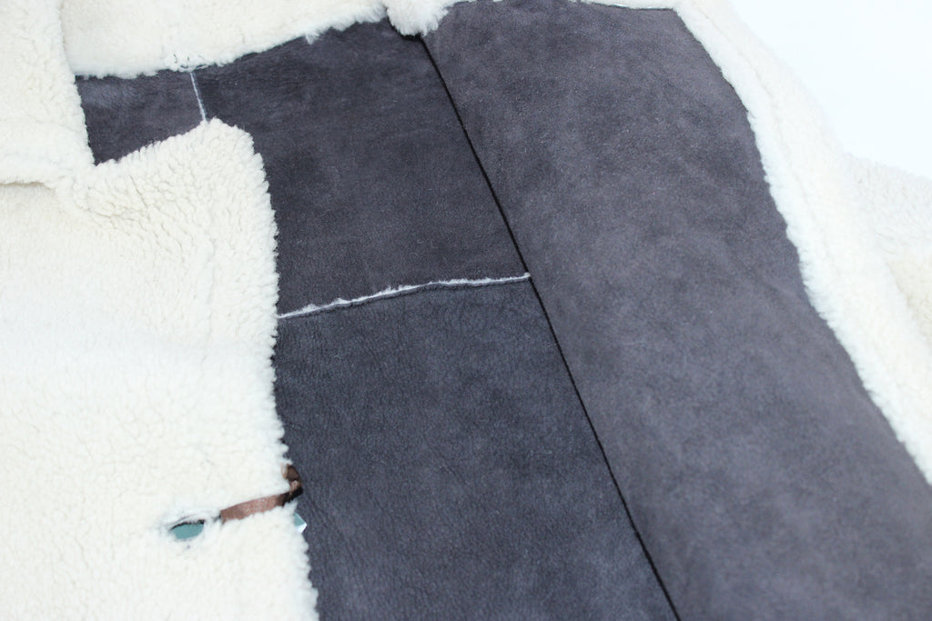 Karl Donoghue Shearling 3 Button Coat