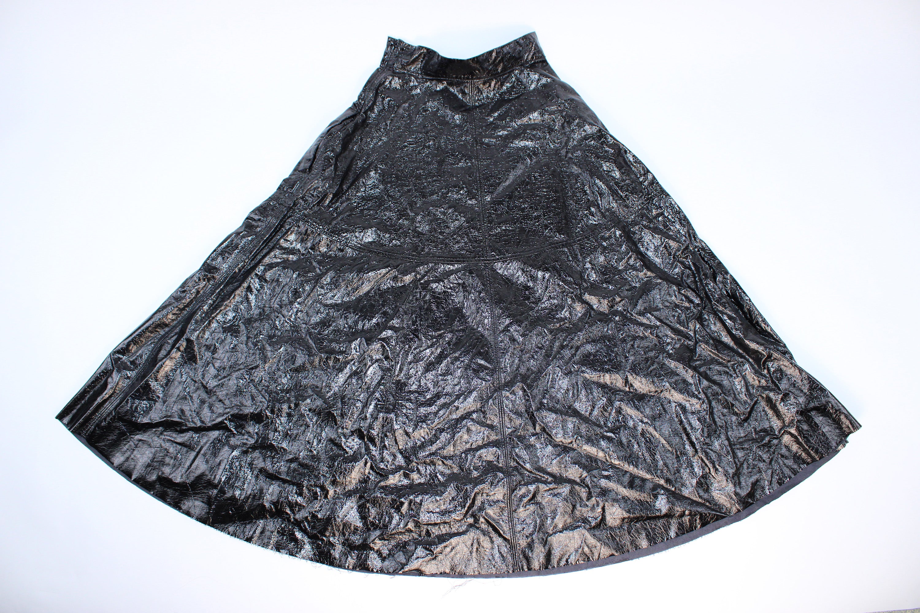 Federica Tosi Metallic Coated Full Skirt