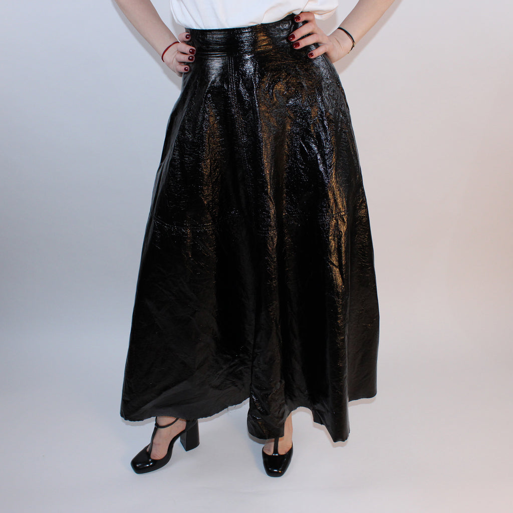 Federica Tosi Metallic Coated Full Skirt