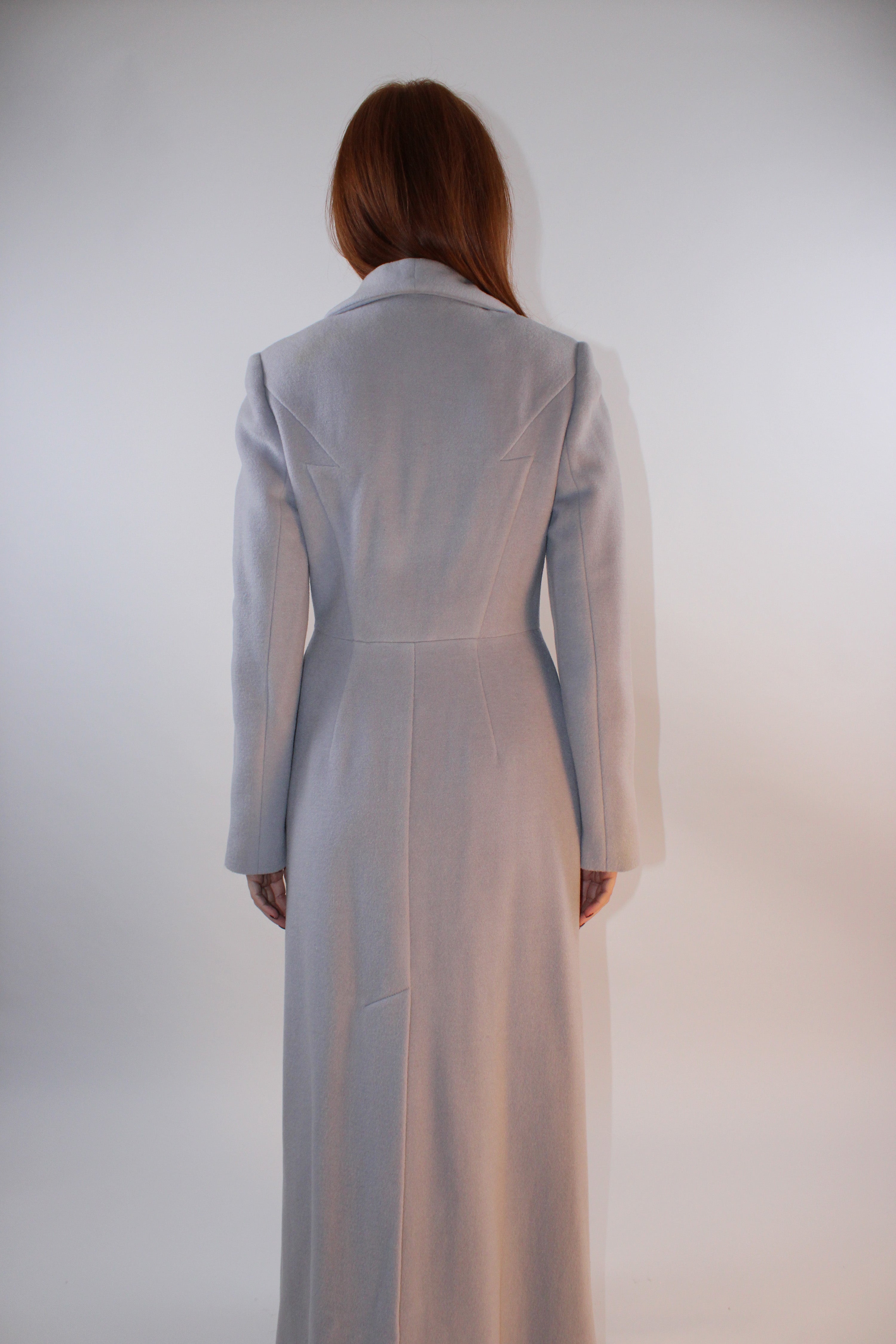 ARTEMKLIMCHUK Tailored Wool Blend Maxi Coat
