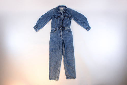 AGOLDE denim utility jumpsuit medium wash
