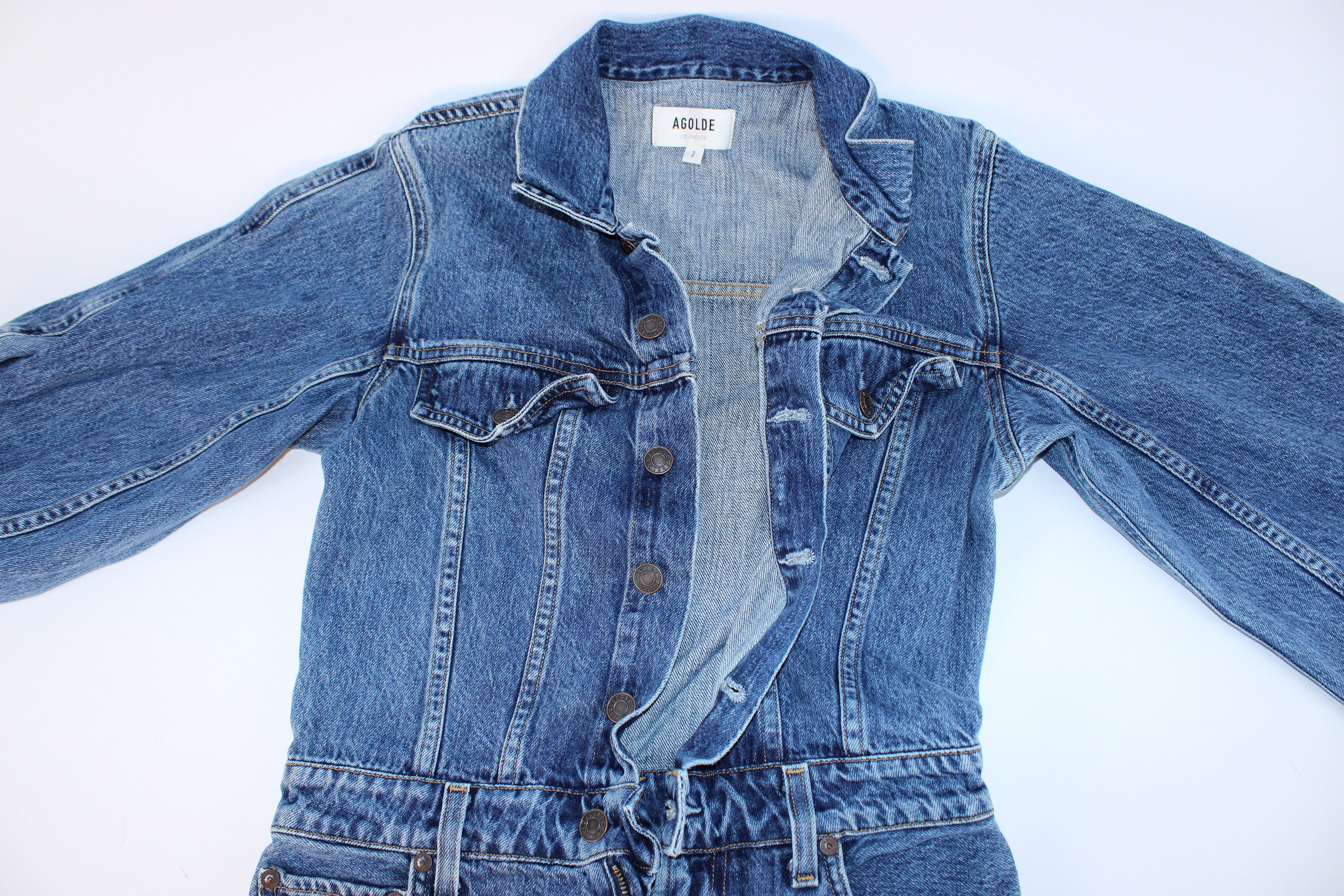 AGOLDE Denim Utility Jumpsuit