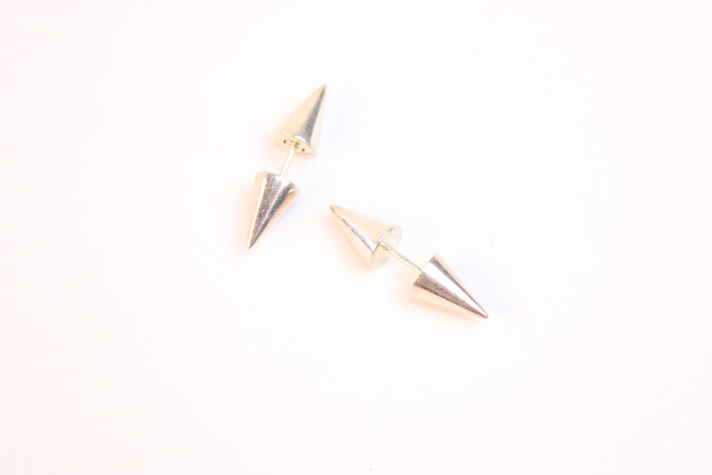 Thomas Sabo Sterling Silver Double Spike Stud Earrings