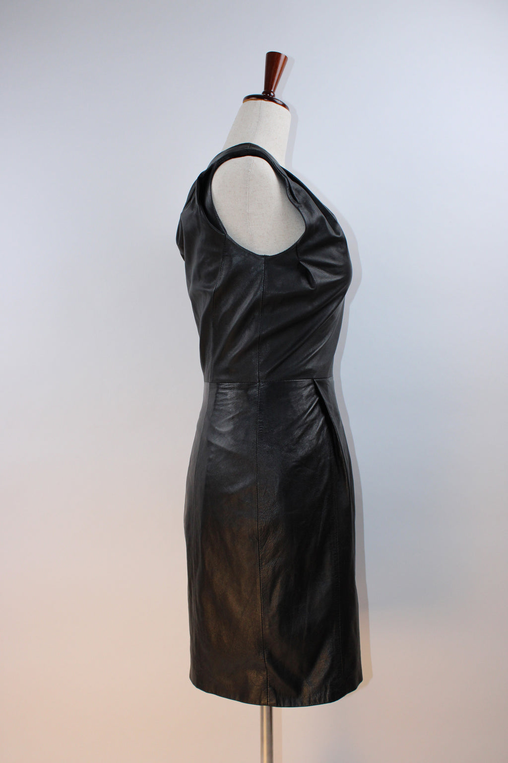 Jimmy Choo x H&M Leather One-Shoulder Dress