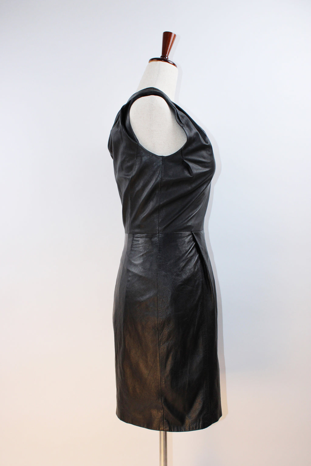 Jimmy Choo x H&M Leather One-Shoulder Dress