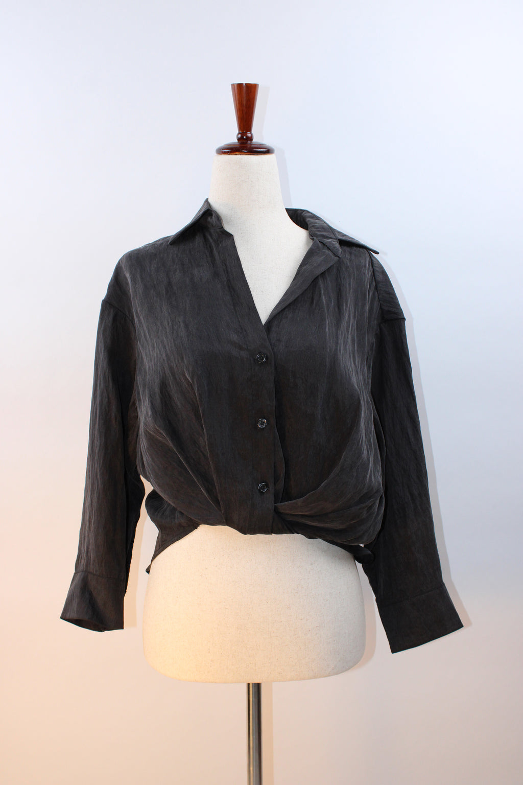 R13 Twisted Front Shirt