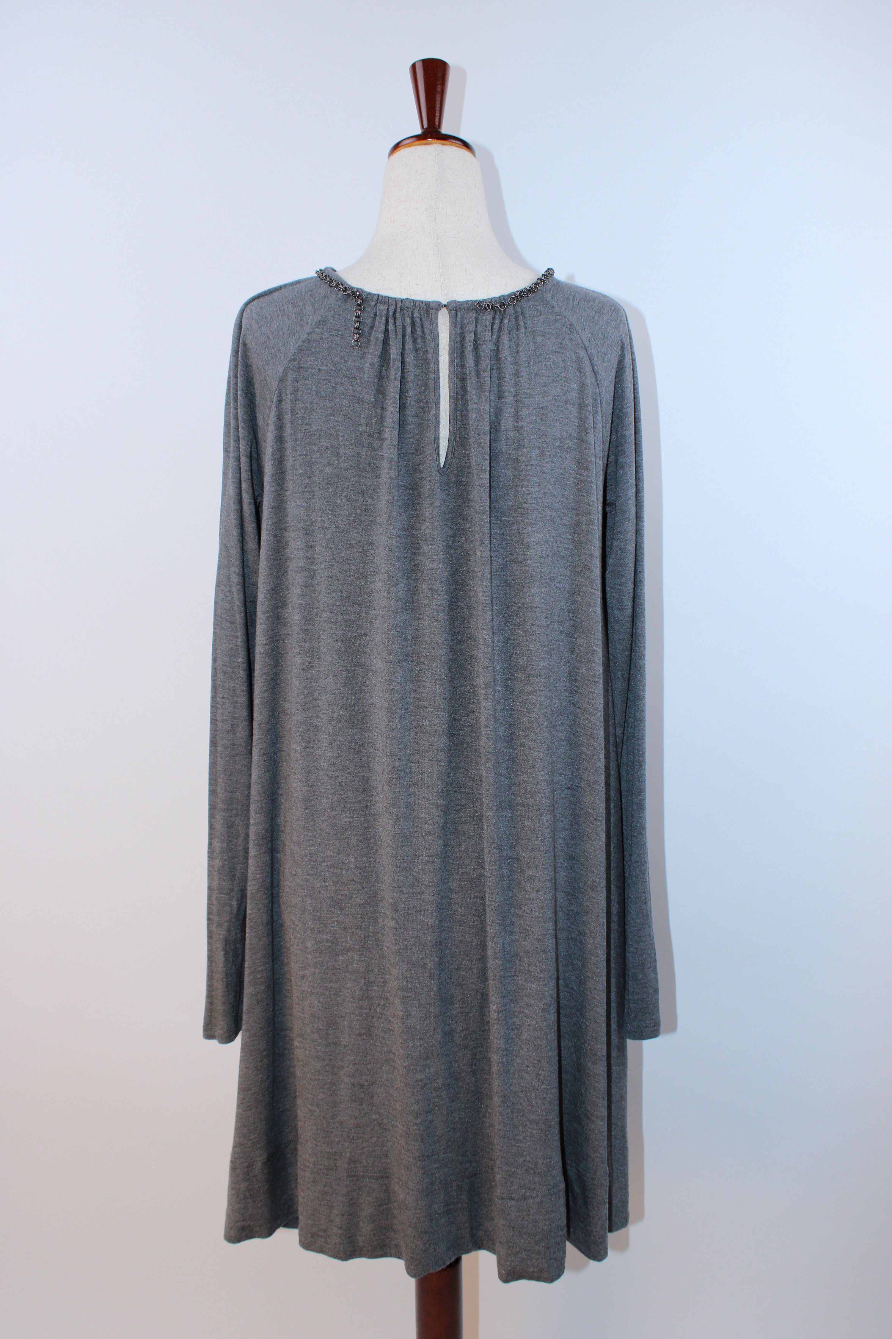 Faith Connexion Fringe Neck Knit Dress