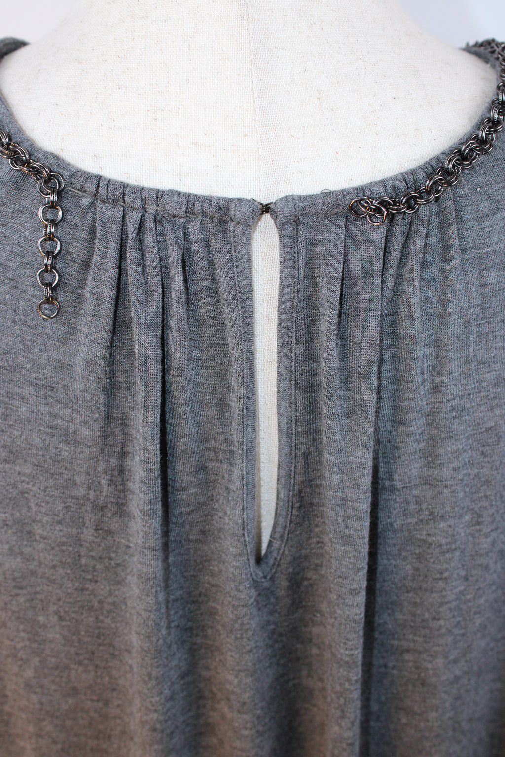 Faith Connexion Fringe Neck Knit Dress
