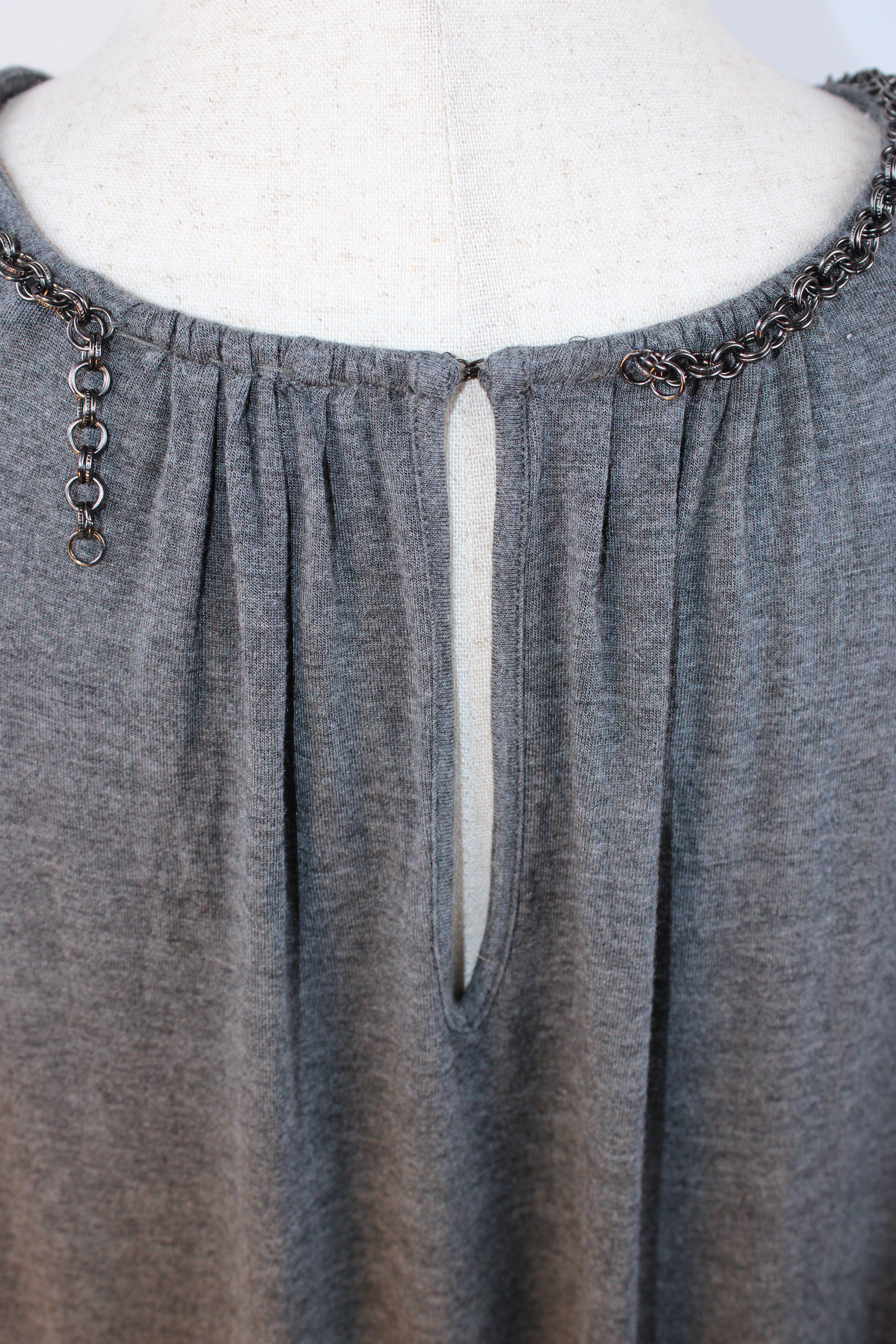 Faith Connexion Fringe Neck Knit Dress