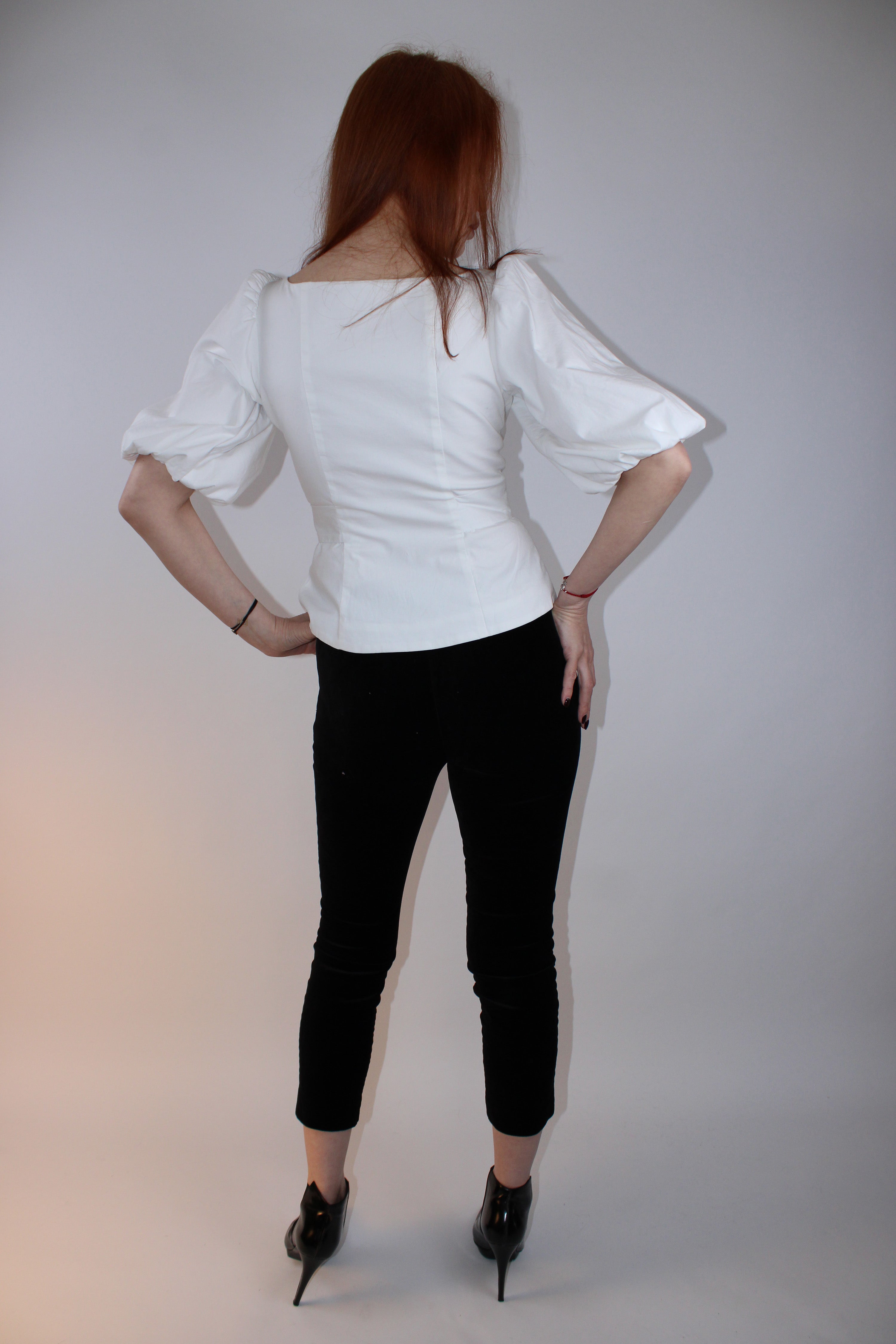Ralph Lauren Black Velvet Ankle Pants
