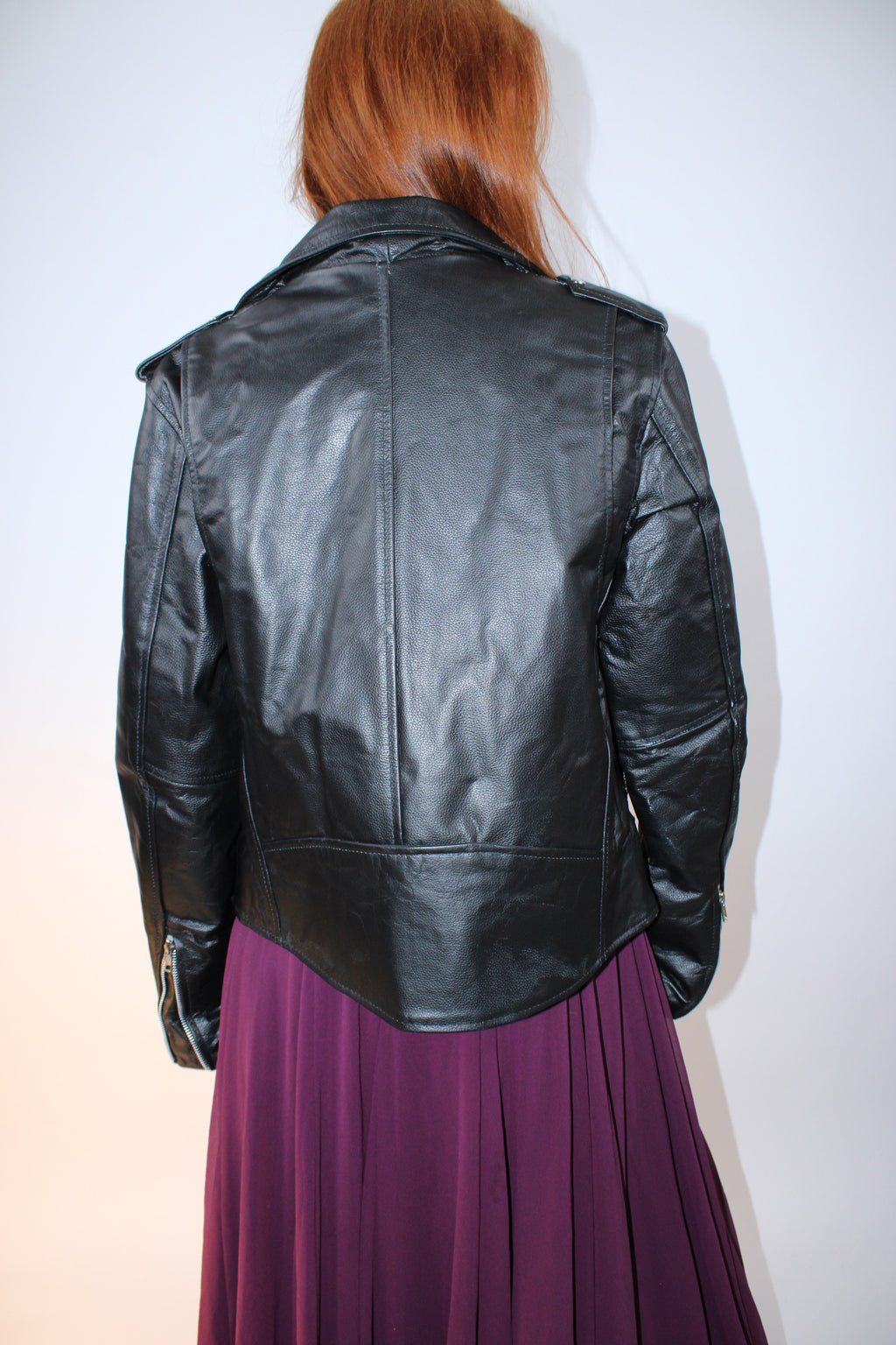 Leather Motorcycle Co. Classic Leather Moto Jacket