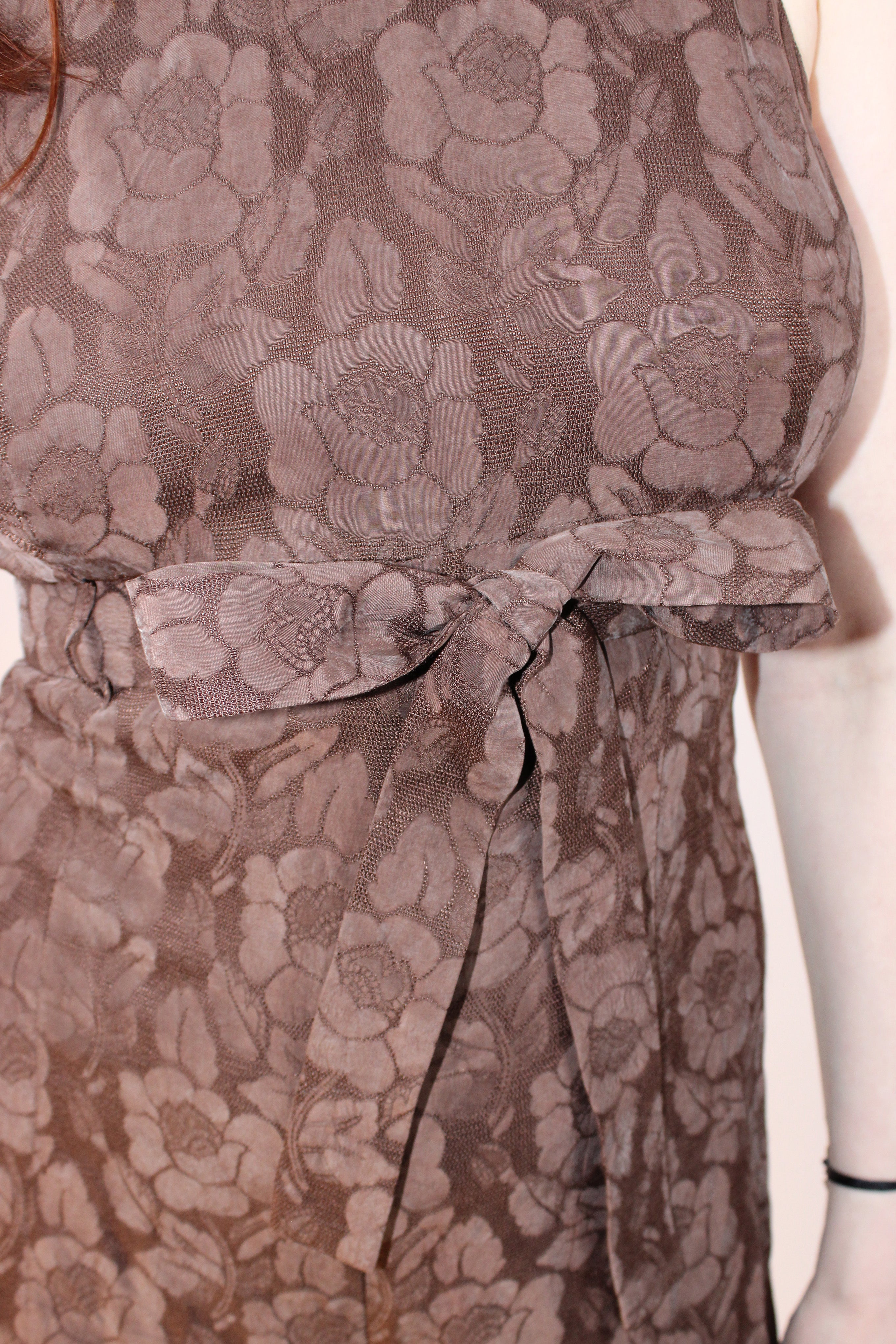Olga Andreeva Silk Floral Wide Leg Jumpsuit
