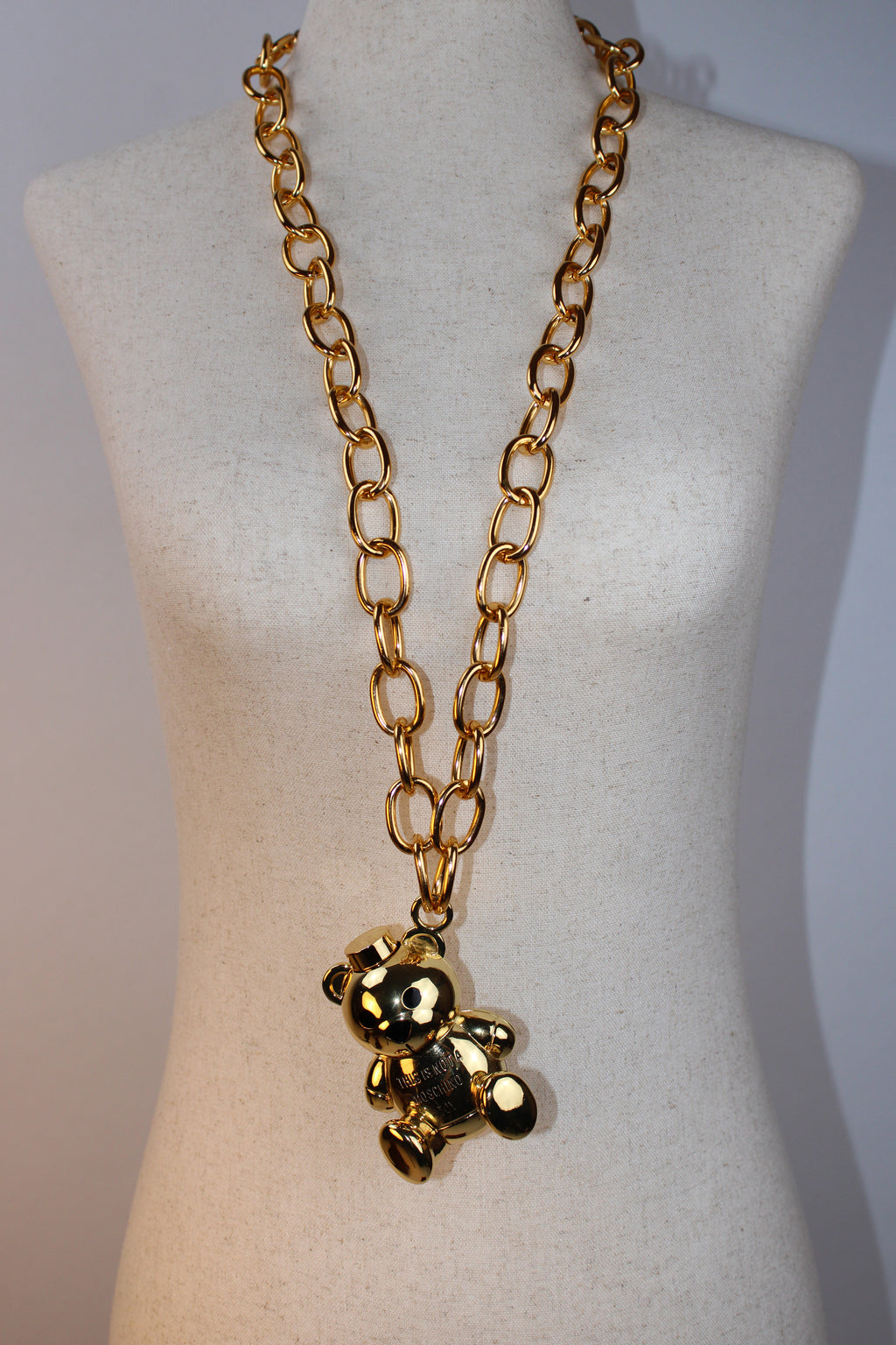 Moschino x Sephora Teddy Bear Charm Necklace