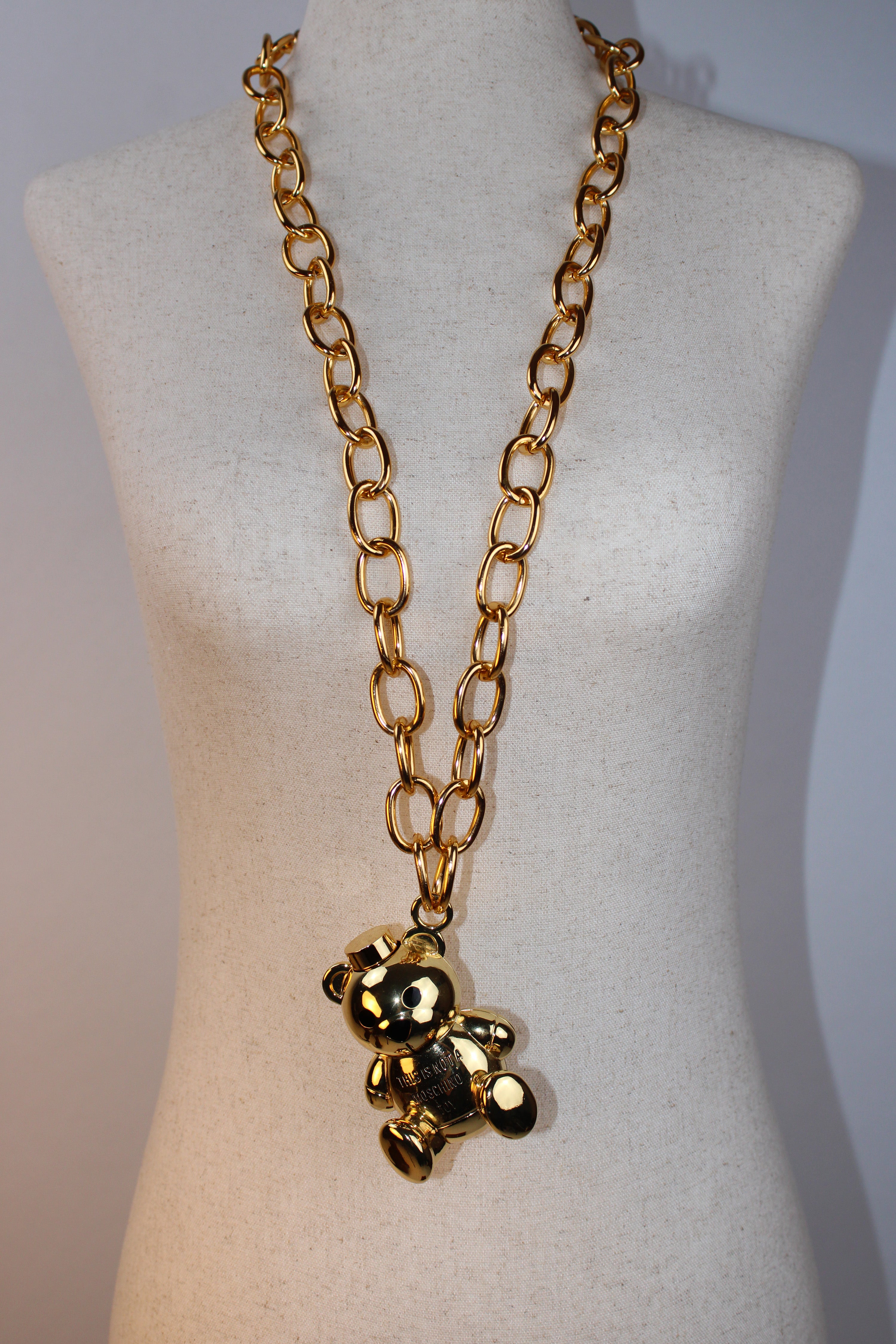 Moschino x Sephora Teddy Bear Charm Necklace