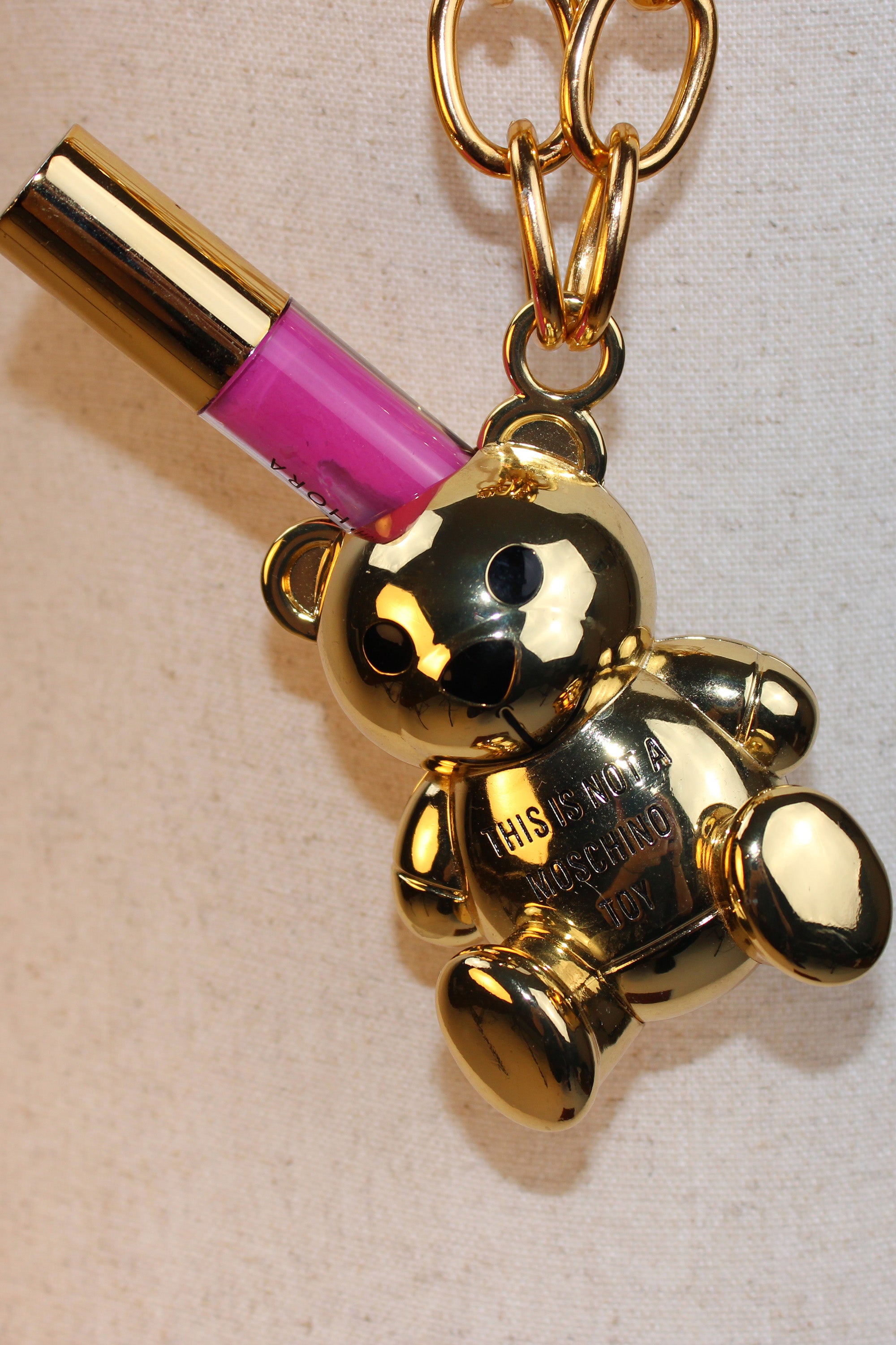 Moschino x Sephora Teddy Bear Charm Necklace