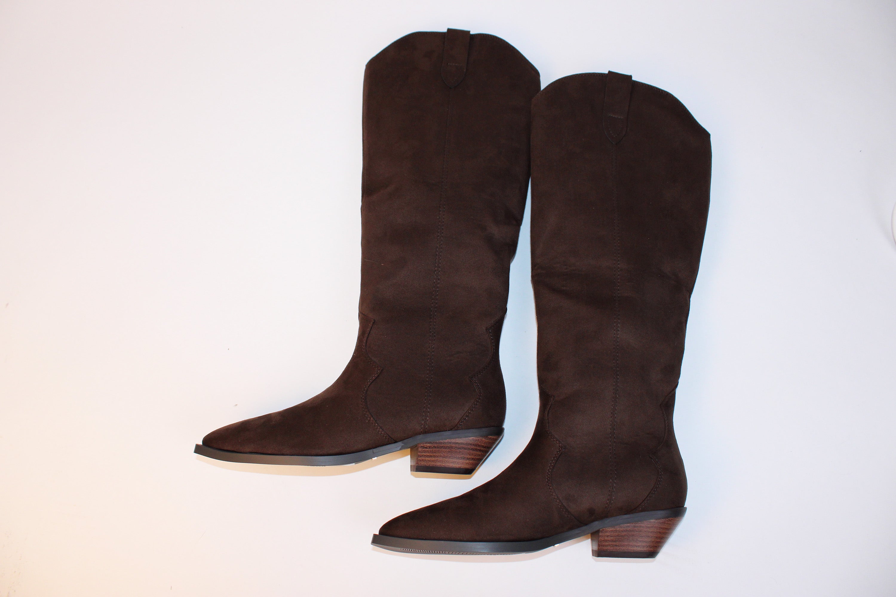 Billini Brown Western Knee High Boots