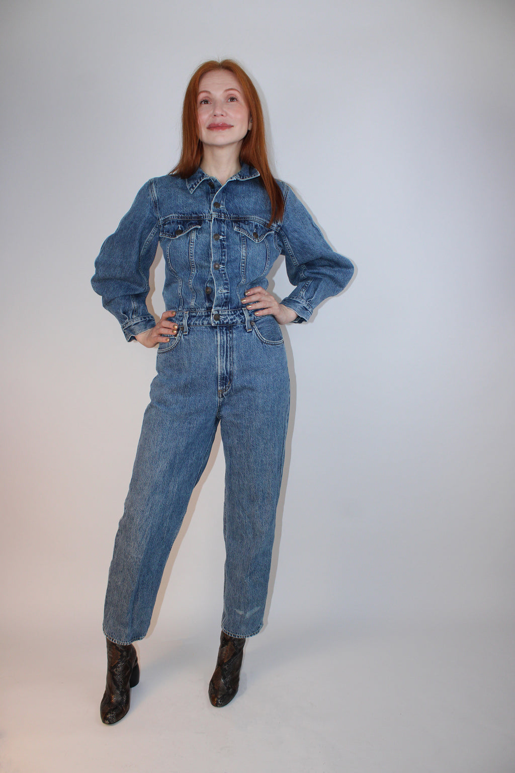 AGOLDE Denim Utility Jumpsuit