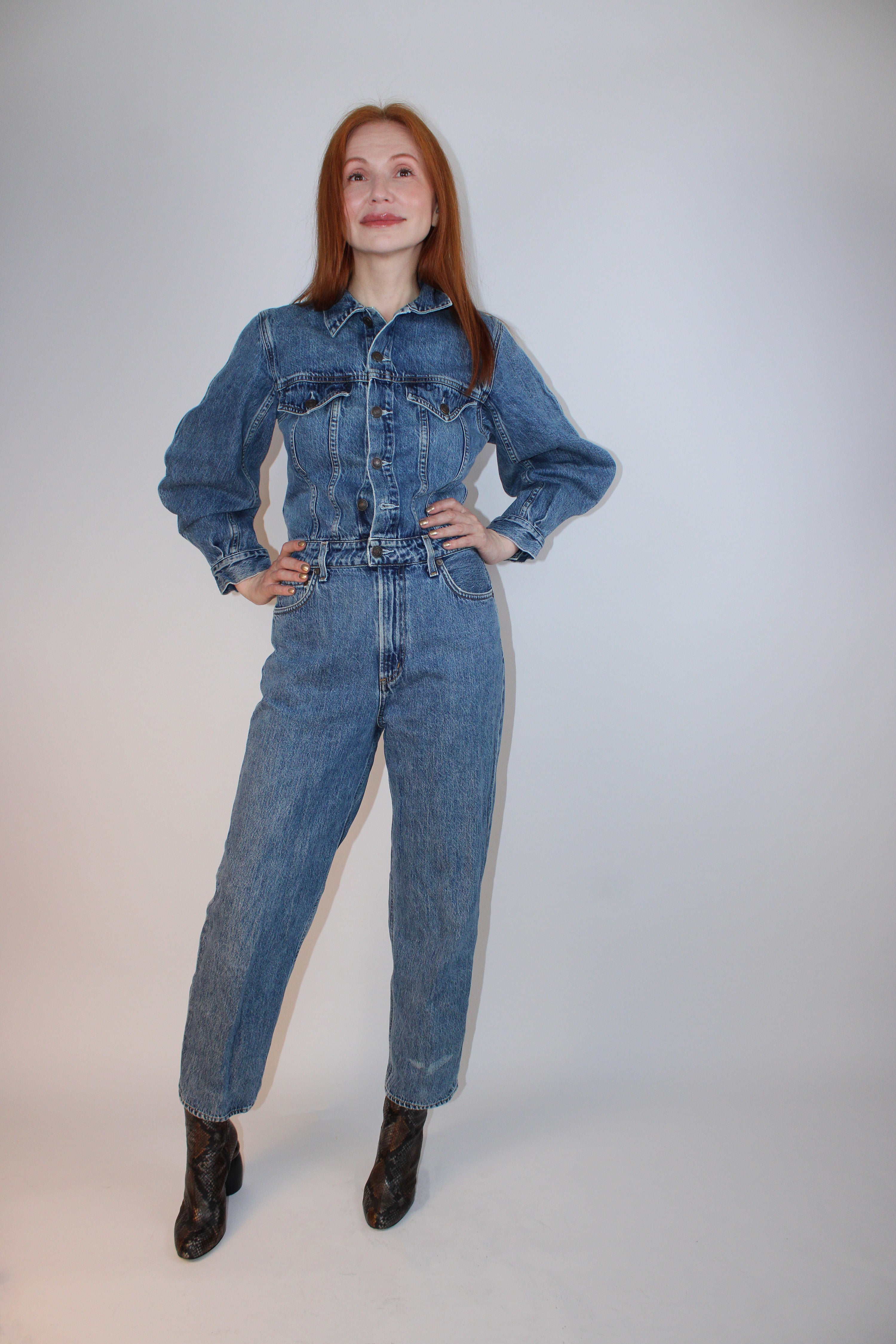 AGOLDE Denim Utility Jumpsuit