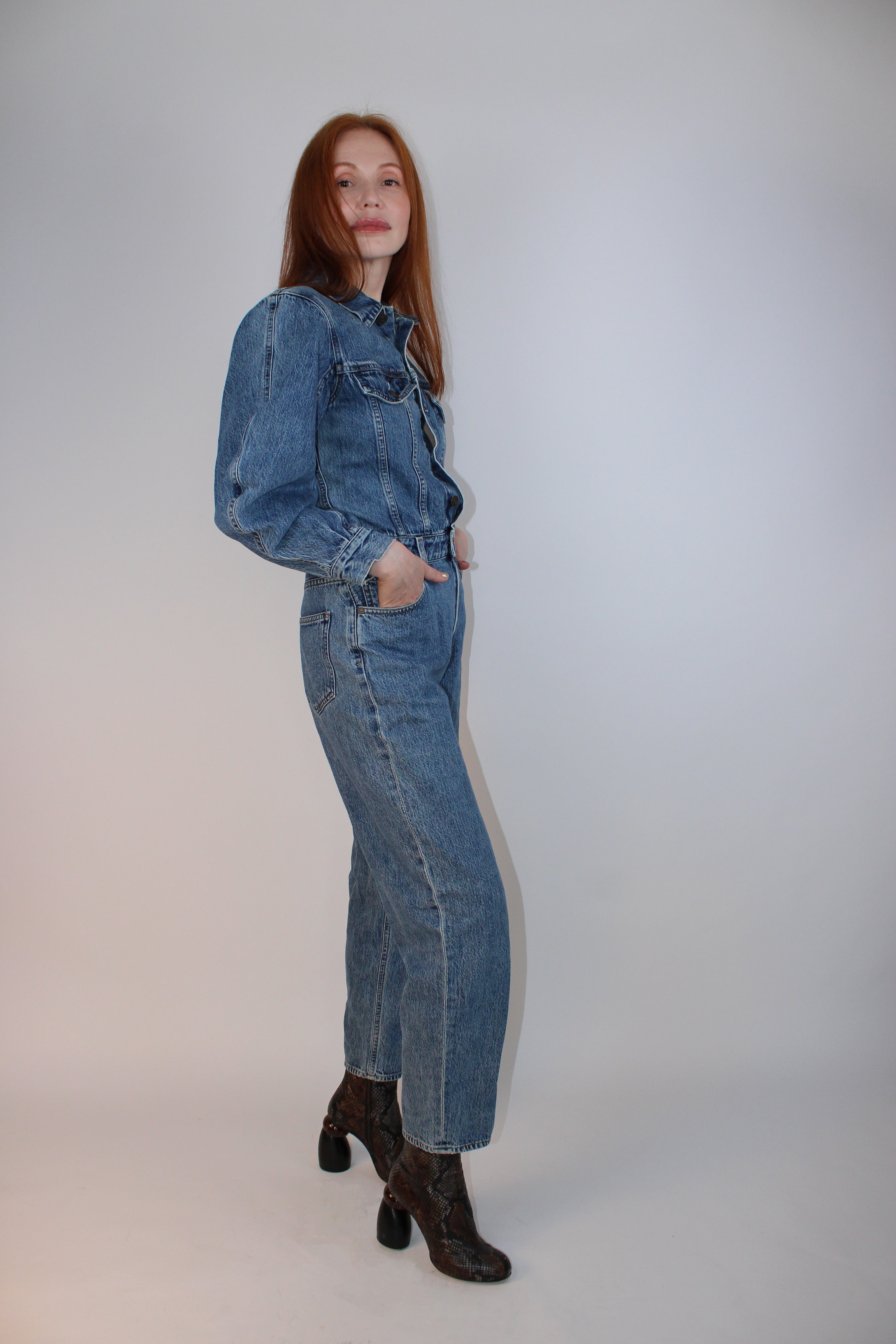 AGOLDE Denim Utility Jumpsuit