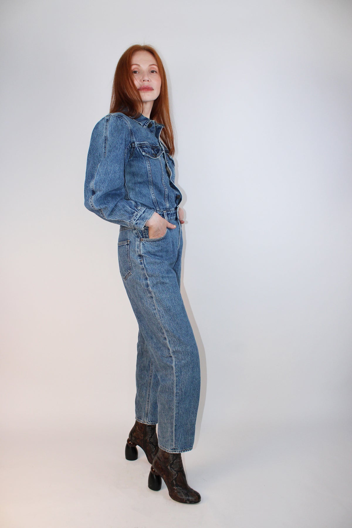 AGOLDE Denim Utility Jumpsuit